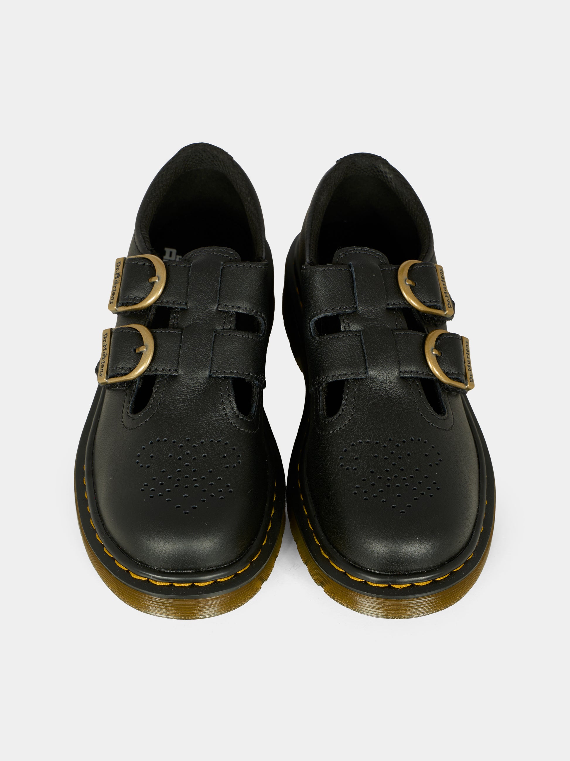 Mocassini neri 8065 per bambino,Dr. Martens,8065 J 30737001 BLACK SOFTY T