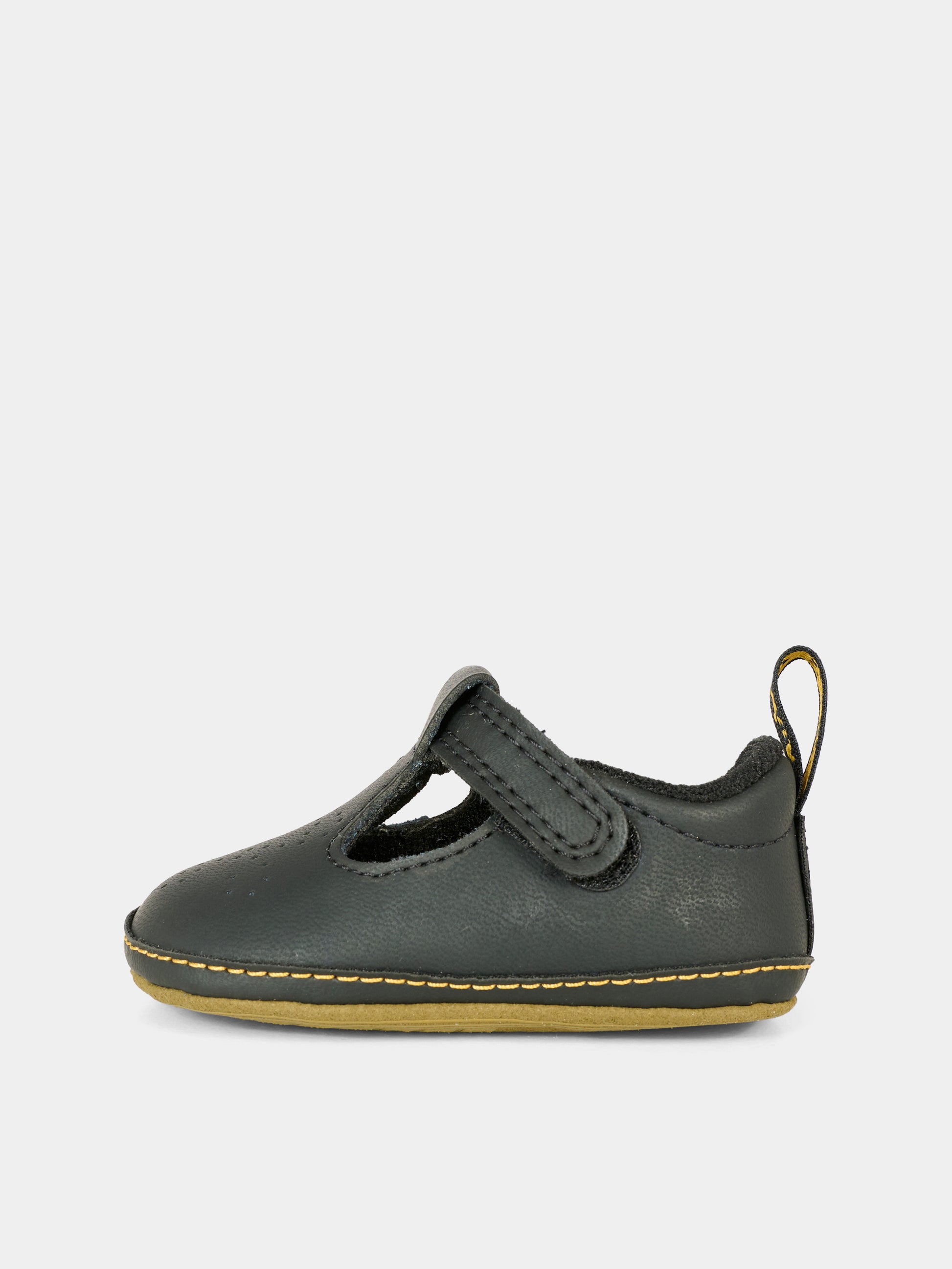 Occhi di bue neri Polley Crib per neonati,Dr. Martens,POLLEY CRIB T BAR SHOE 41426960 BLACK