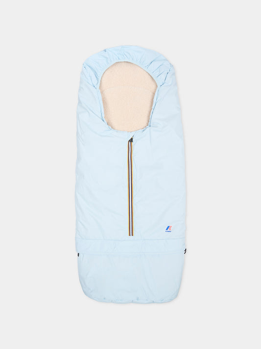 Sacco nanna Nourine celeste per neonato,K-way,K81463W 121