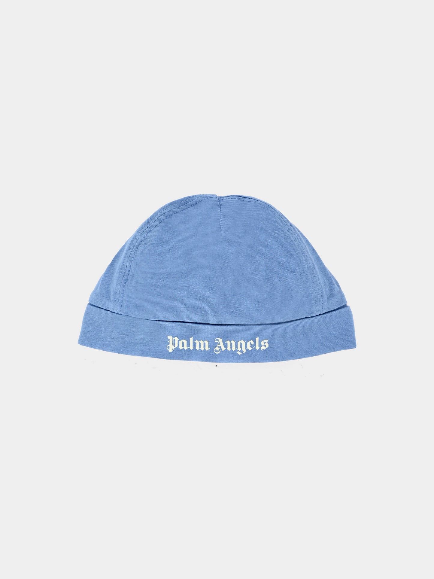 Set tutine celeste per neonato con logo,Palm Angels,PB2X01BF25JER0014203