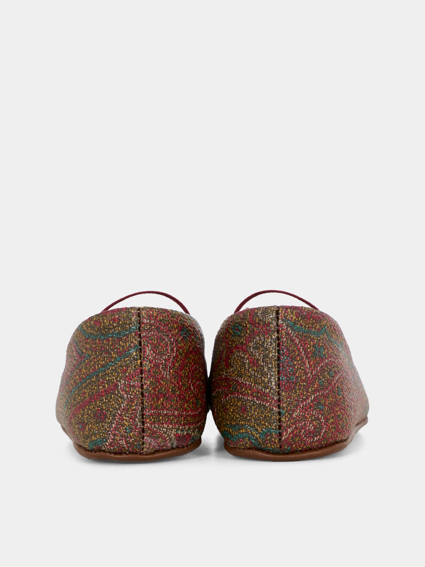 Ballerine multicolor per neonata con stampa pailsey,Etro,GX0006 B0082 999