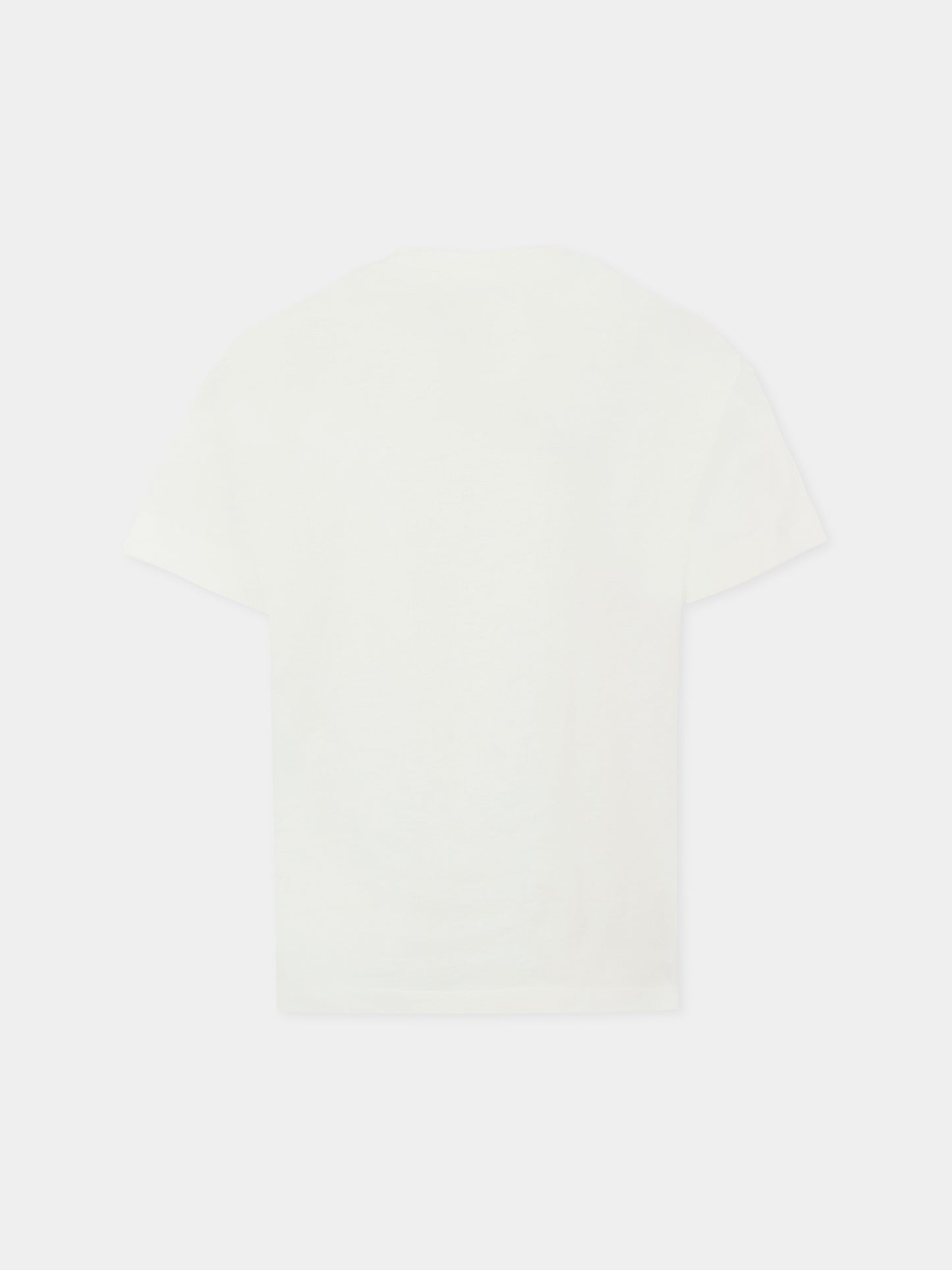 T-shirt bianca per bambino con Pegaso,Etro,GX8Q11 Z3186 101