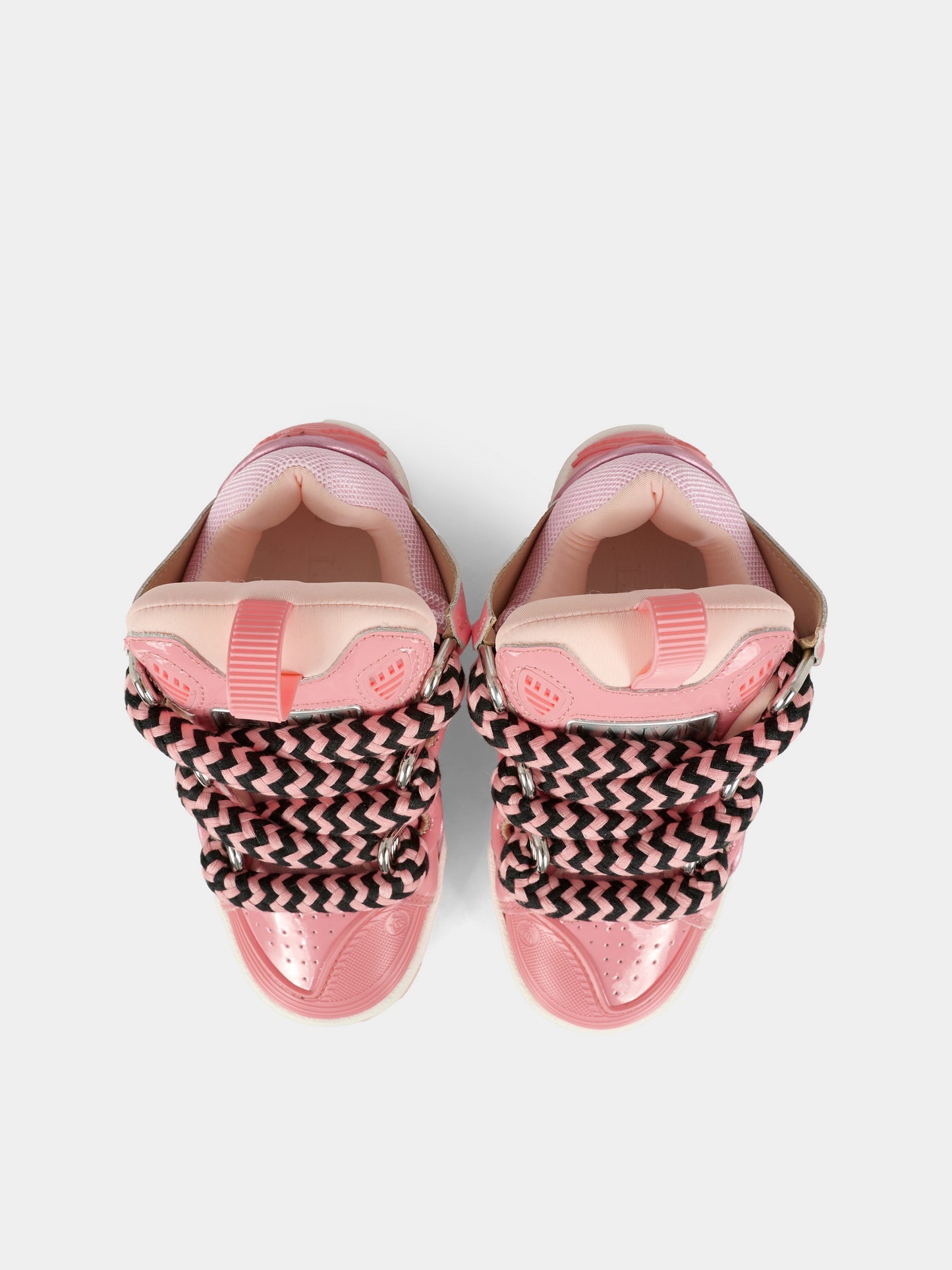 Sneakers rosa per bambina con logo,Lanvin Petite,N30327 48N