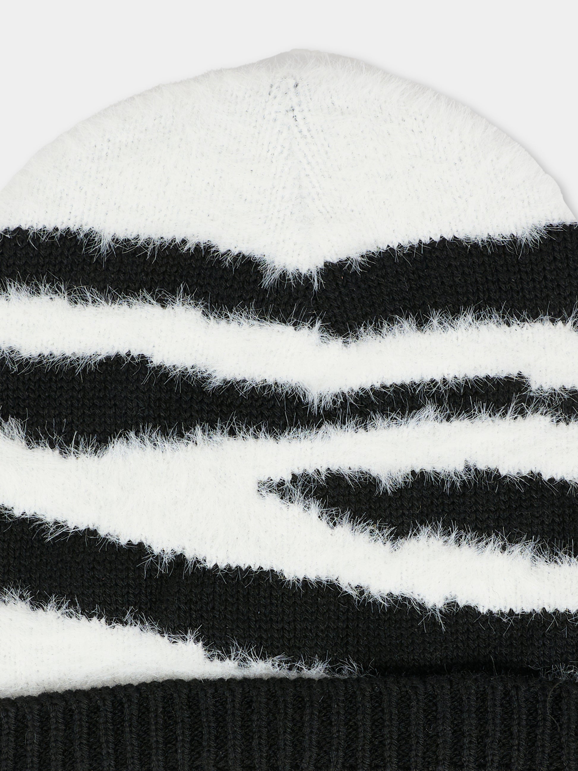 Berretto nero per bambina con logo,Marc Jacobs,W60677 M41