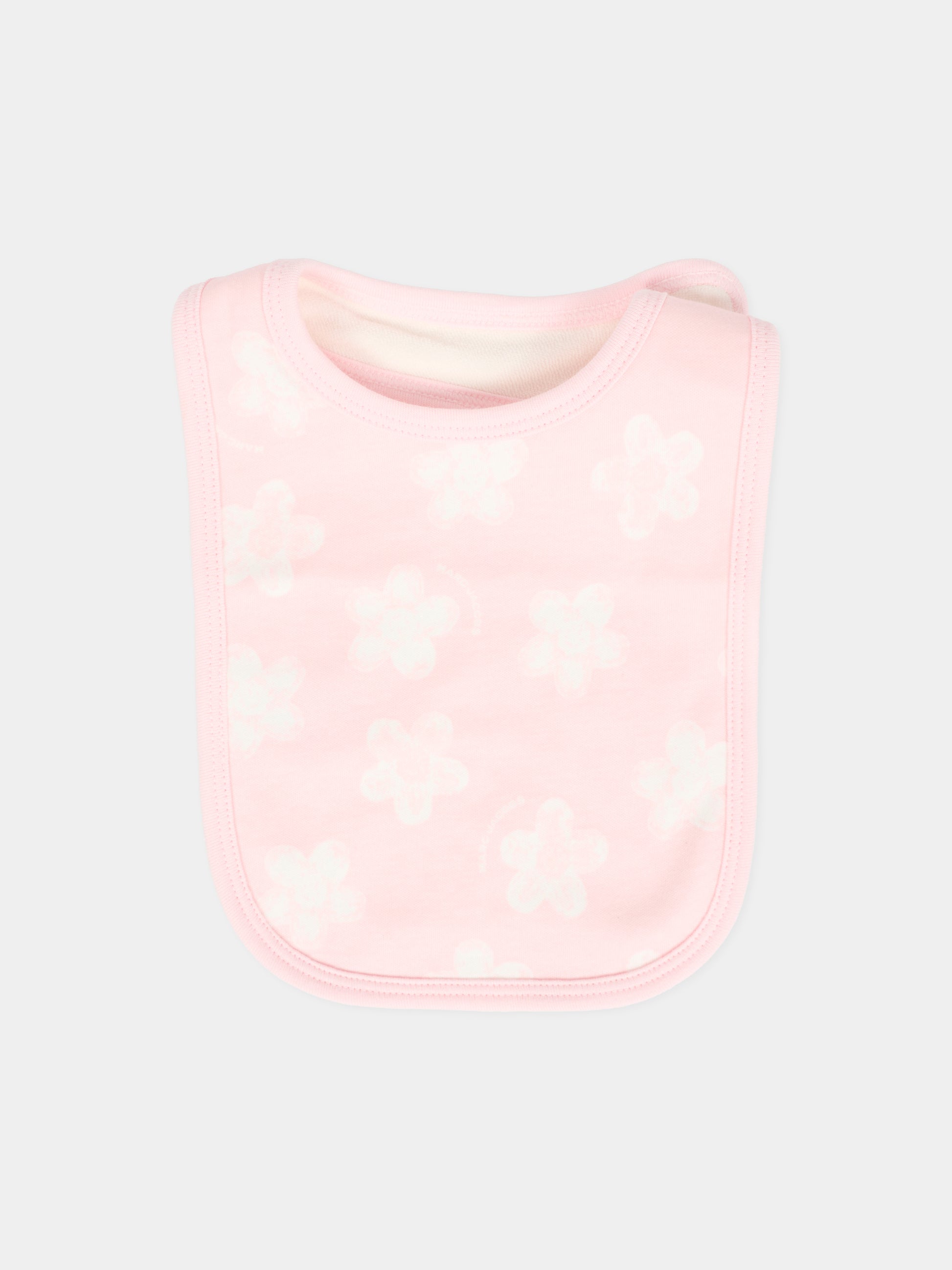 Set tutina rosa per neonata con fiori,Marc Jacobs,W60694 475