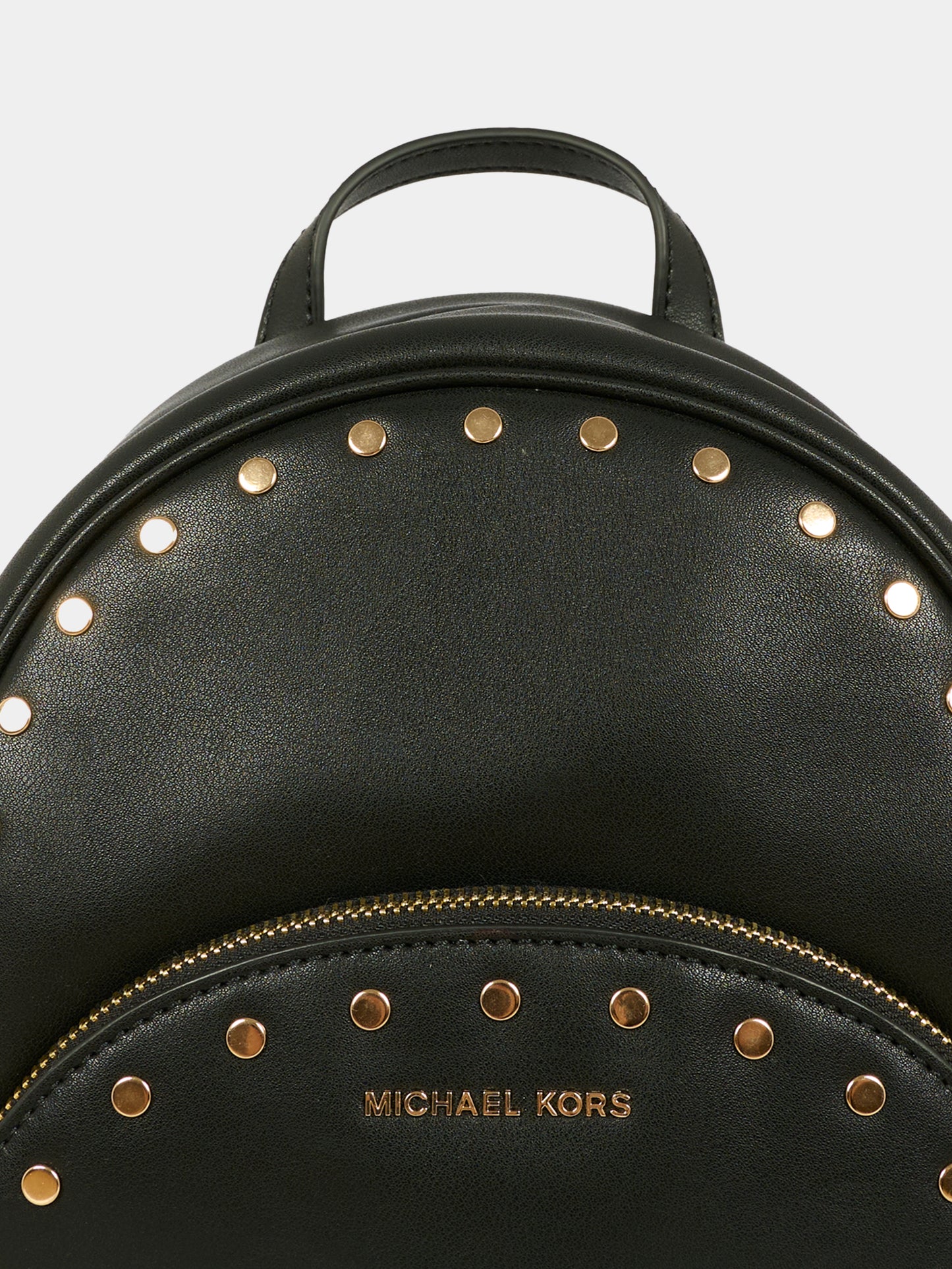 Zaino nero per bambina con logo,Michael Kors,R30531 09B