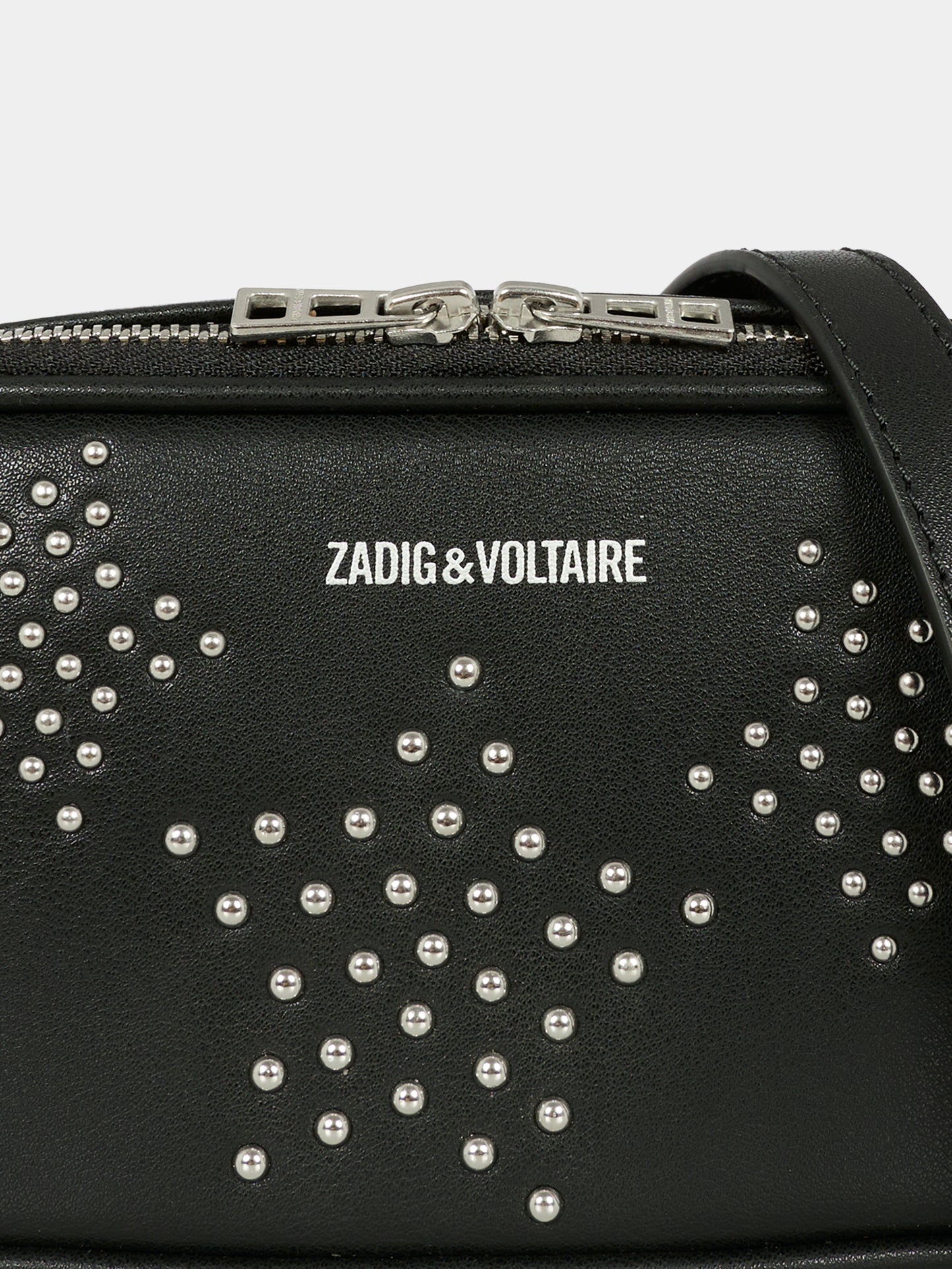 Borsa nera per bambina con stelle,Zadig & Voltaire Kids,X60500 09B