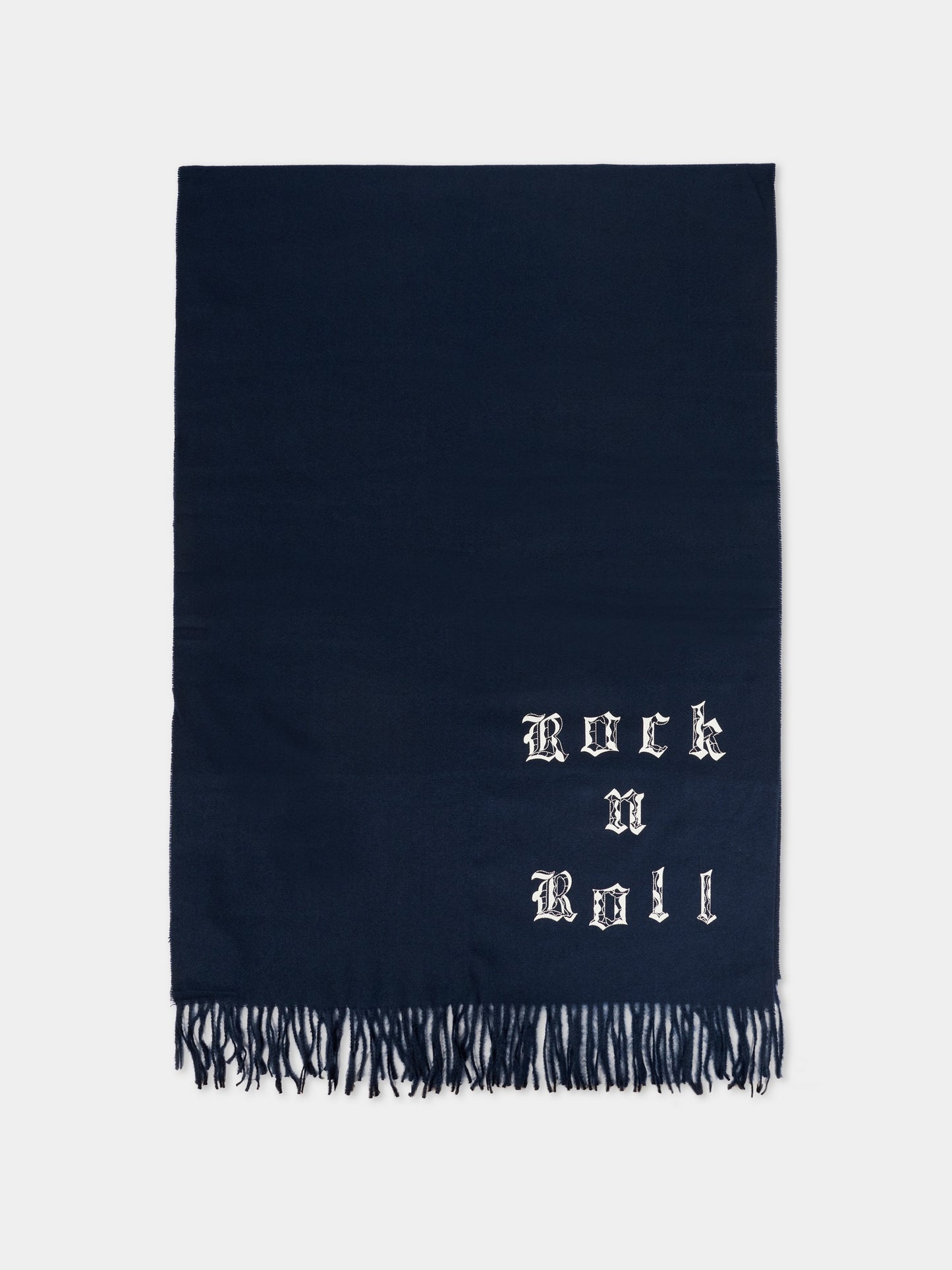 Sciarpa blu per bambini con scritta,Zadig & Voltaire Kids,X60506 83D