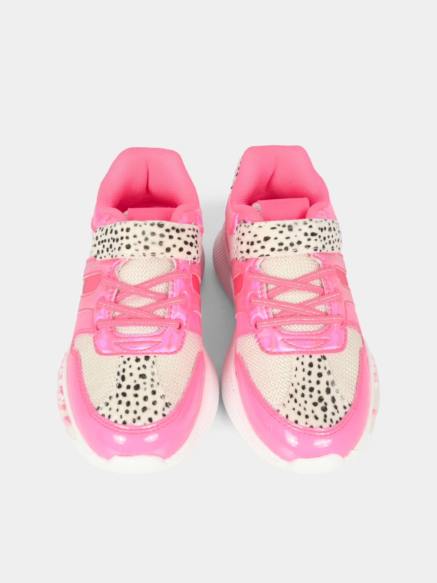 Sneakers rosa luminose per bambina con led,Billieblush,U21474 Z41