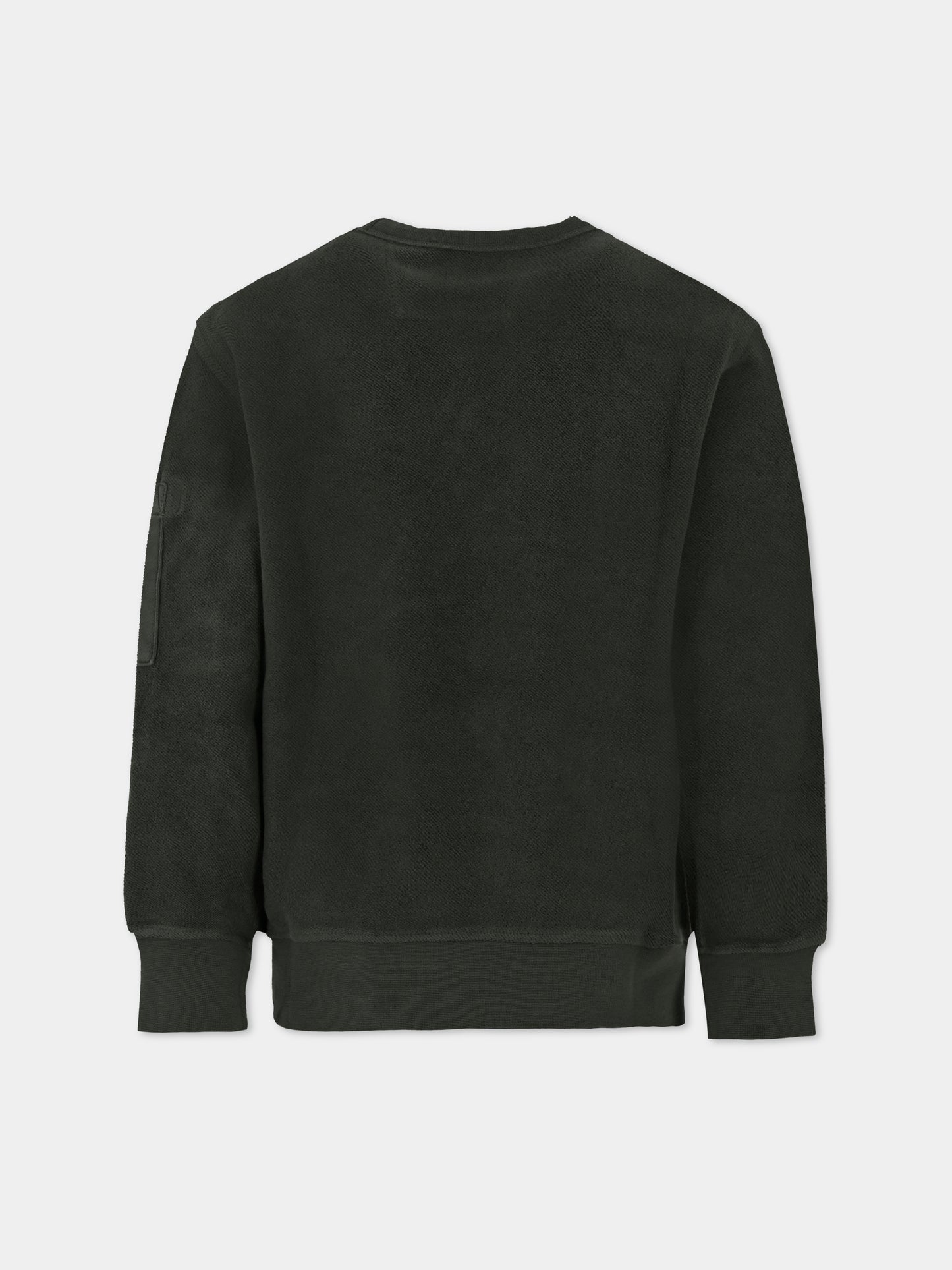 Felpa verde per bambino con lente,C. P. Company,CUF01G LCC04 31233