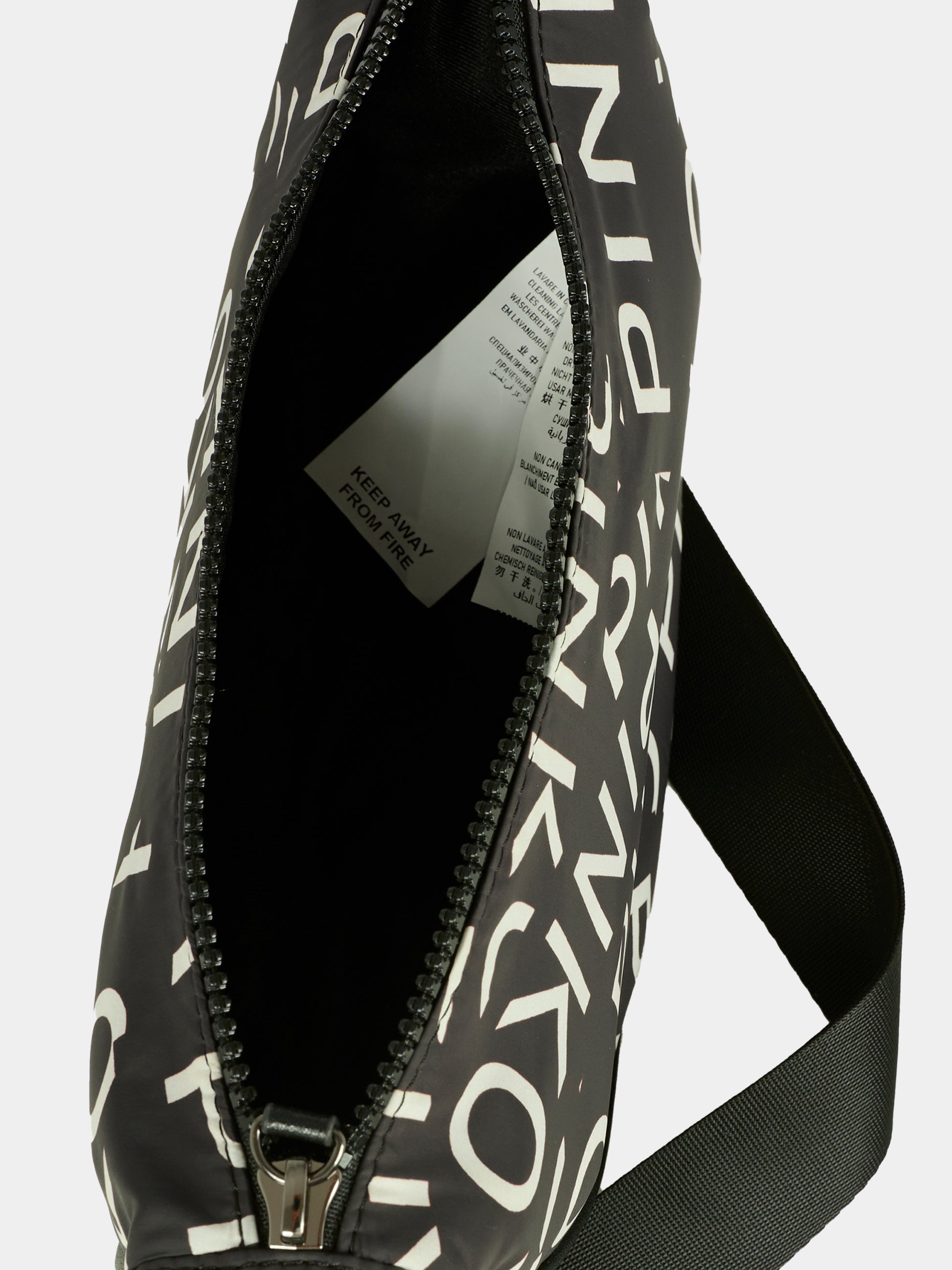 Borsa nera per bambina con logo,Pinko,KFBO001.C.NY022.D002