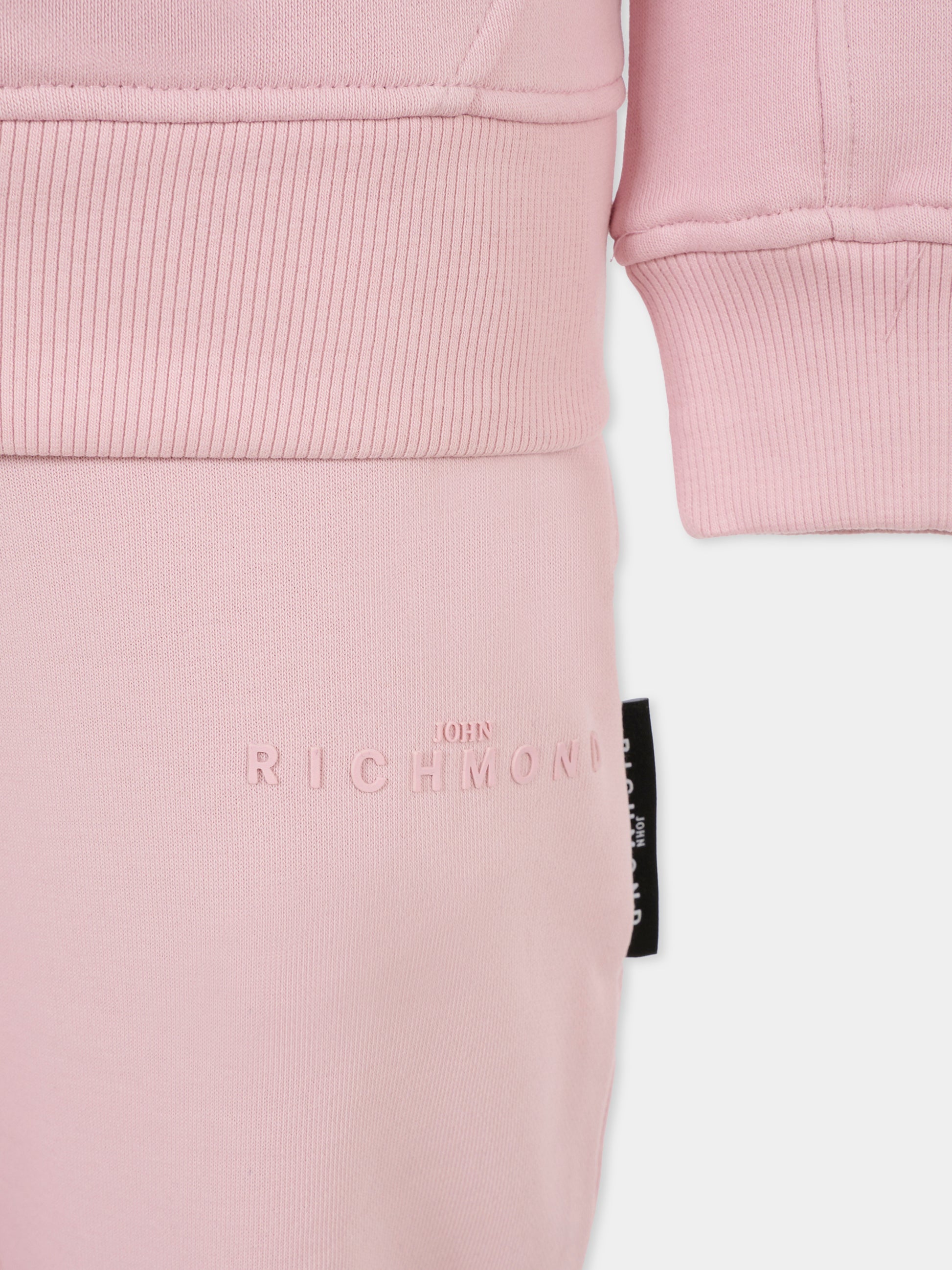 Completo lilla per bambina con logo,Richmond,RGA25005CF LILAC