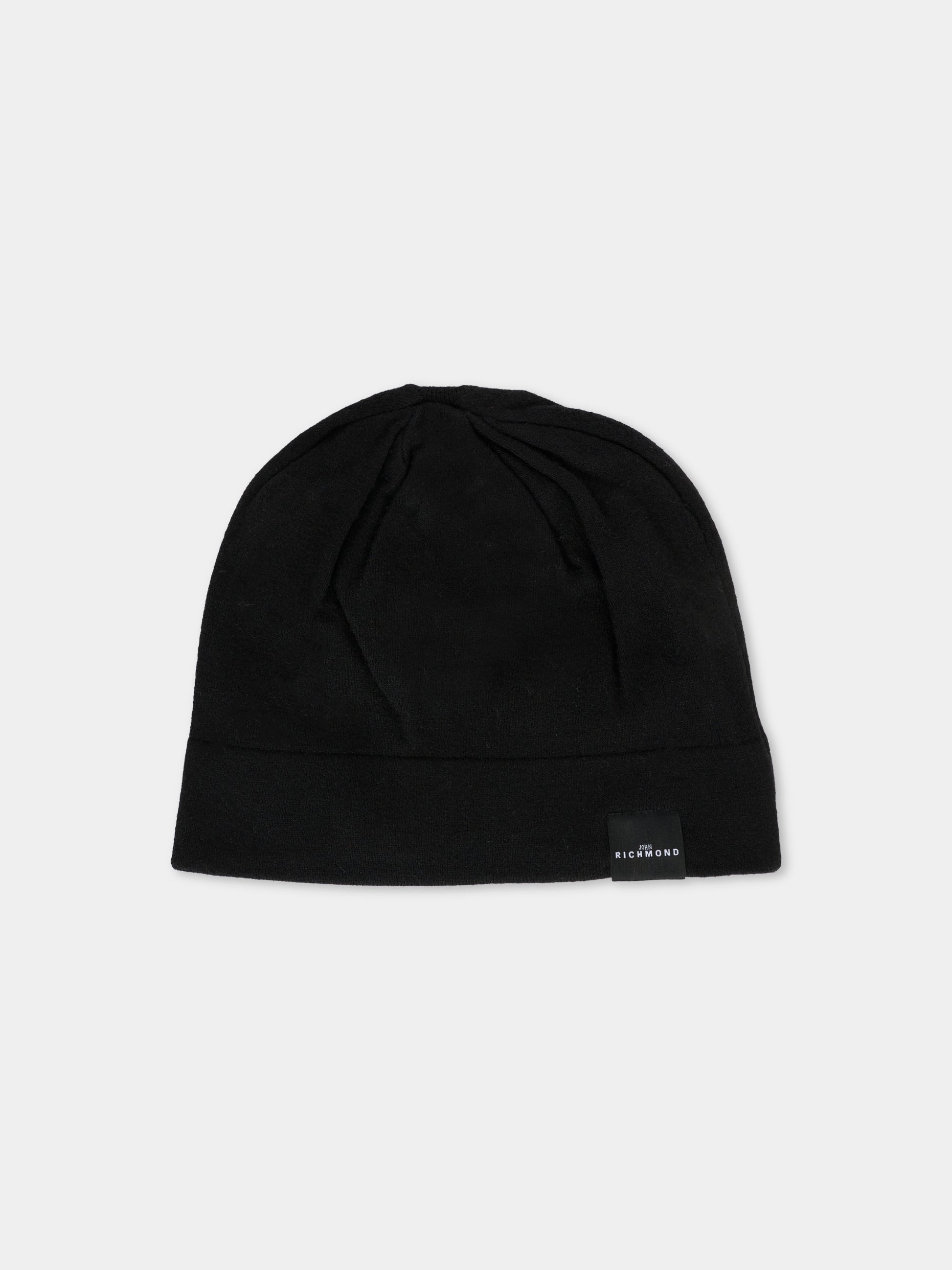 Set nero per bambino con logo bianco,Richmond,RGA25015HS BLACK