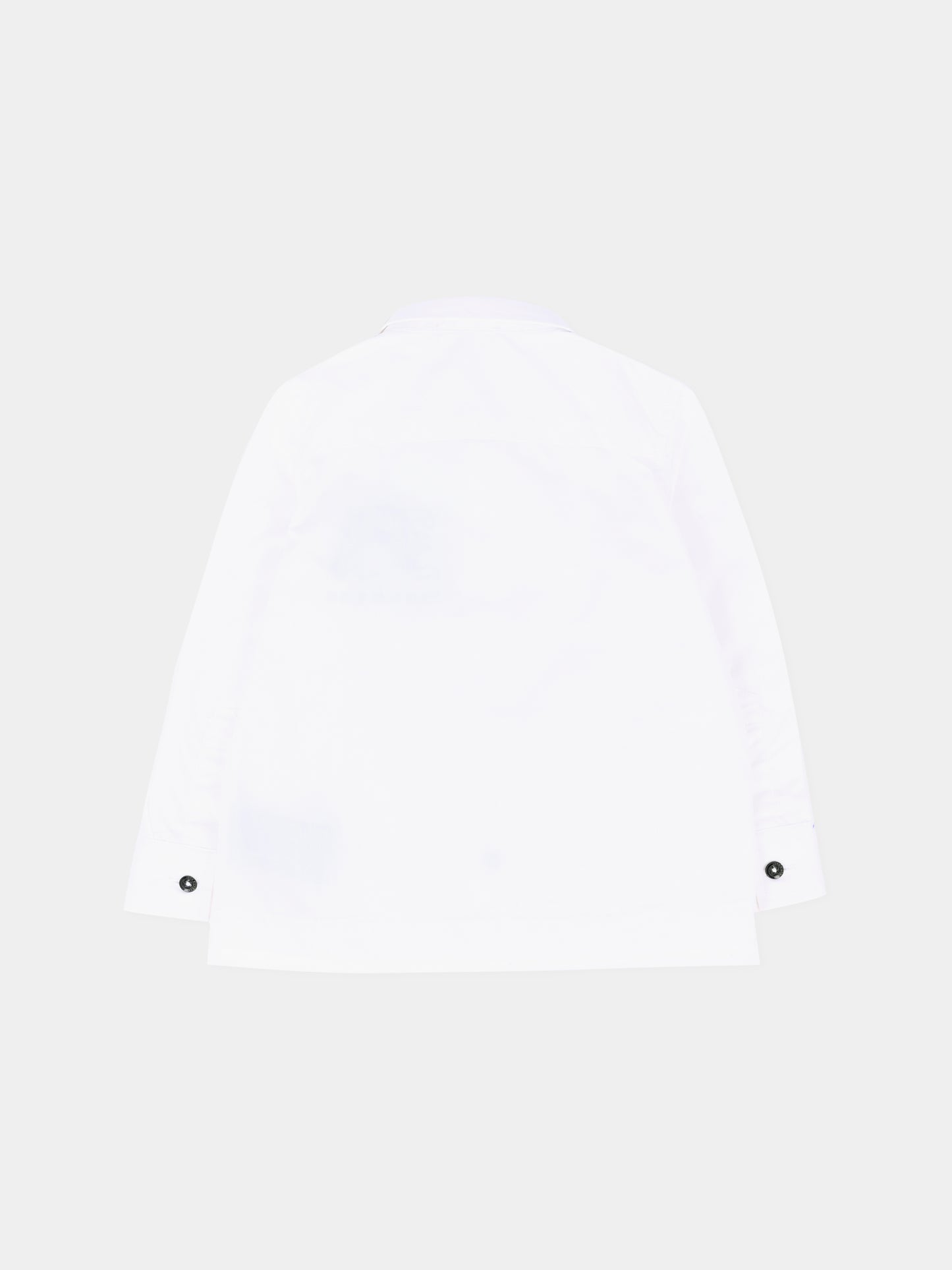 Camicia bianca per neonato con logo,Richmond,RIA25063CA WHITE