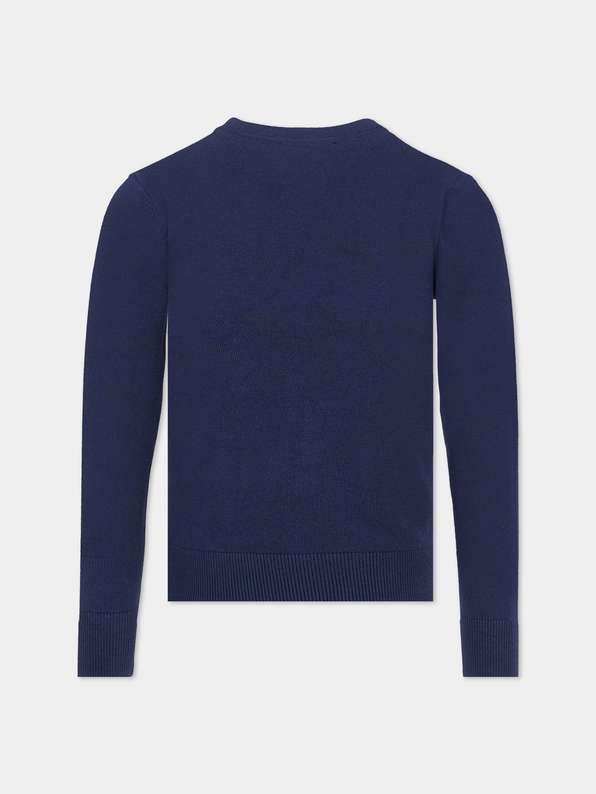Maglione blu per bambino con logo,Trussardi Junior,TBA25011MA PEACOAT