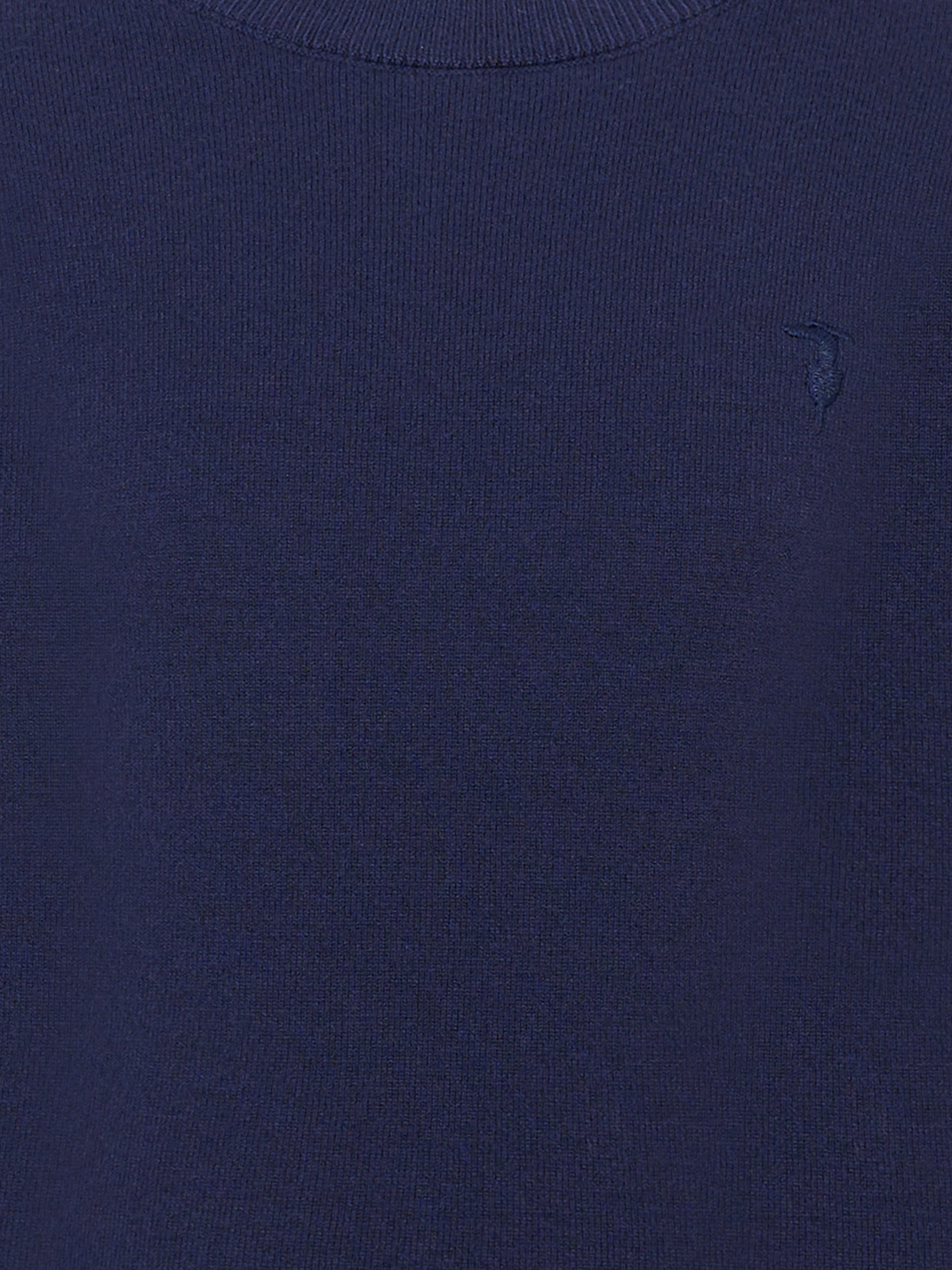 Maglione blu per bambino con logo,Trussardi Junior,TBA25011MA PEACOAT