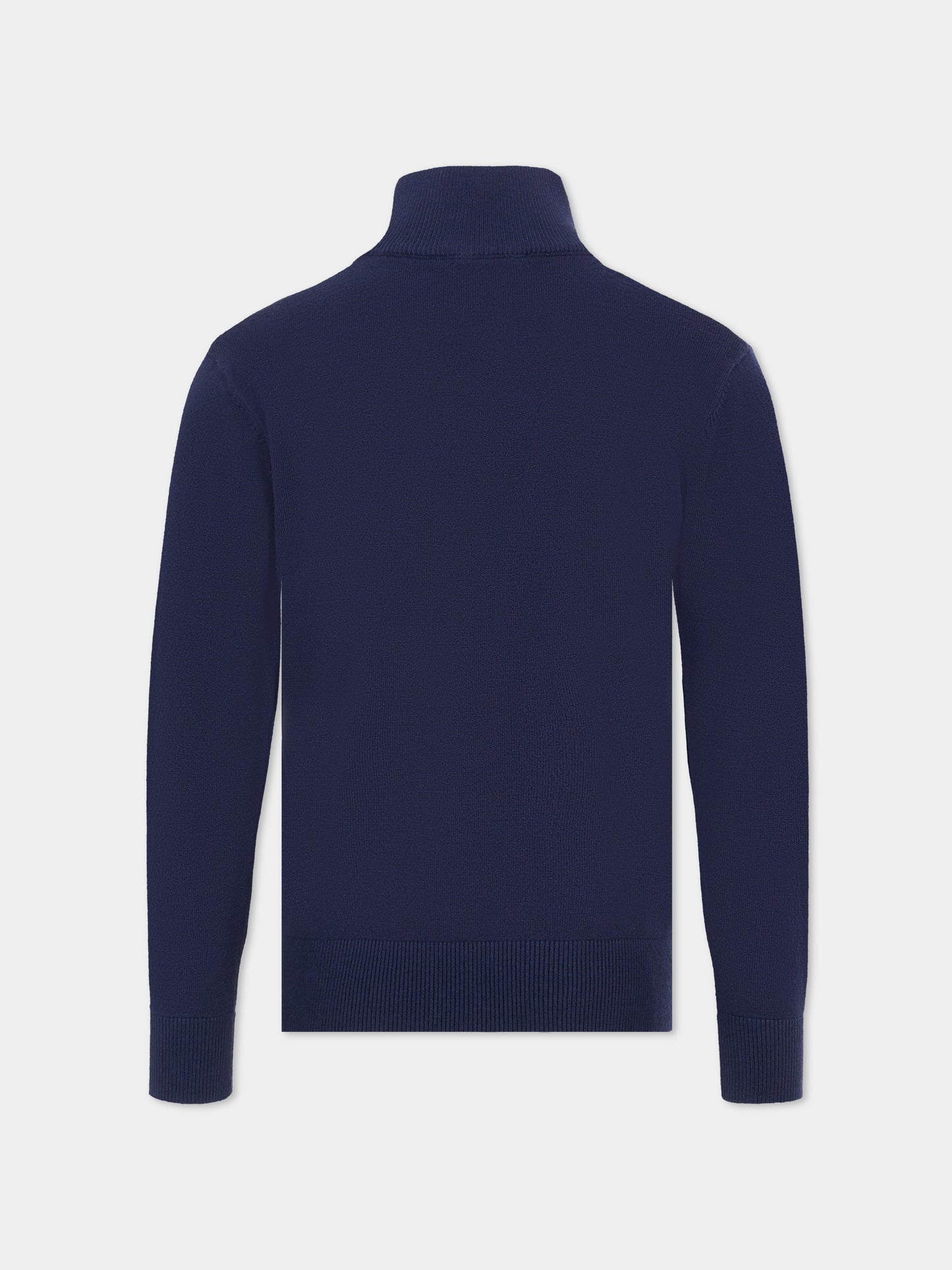 Dolcevita blu per bambino con logo,Trussardi Junior,TBA25032LU PEACOAT