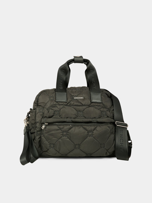 Borsa mamma nera per neonati con logo,Givenchy Kids,H30855 09B