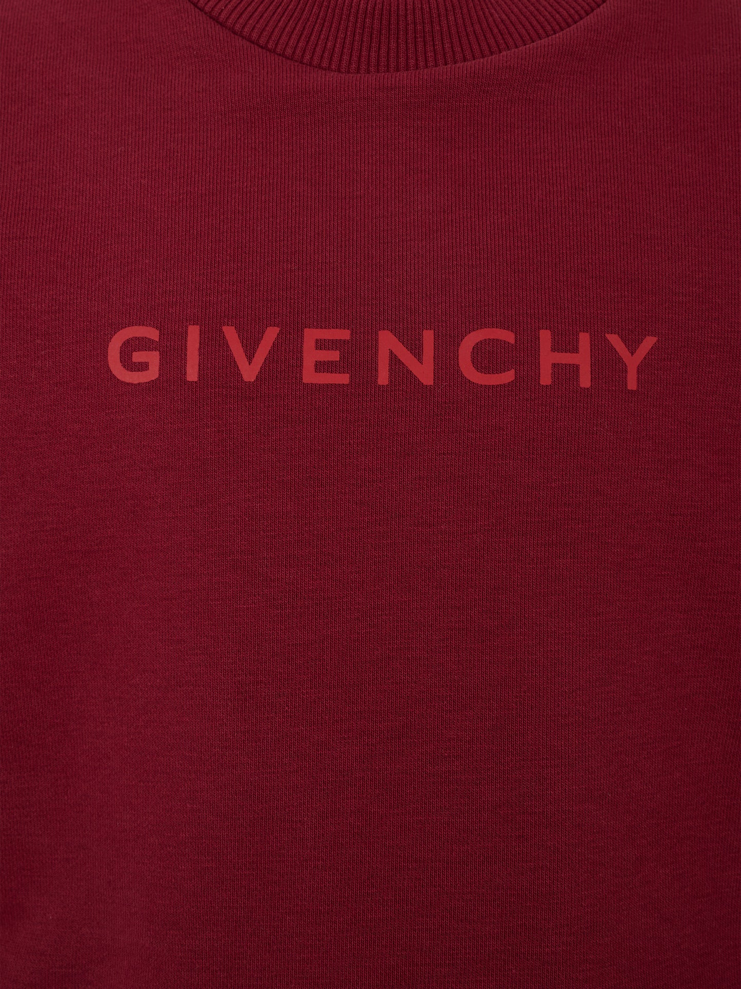 Vestito bordeaux per bambina con logo,Givenchy Kids,H30999 95C