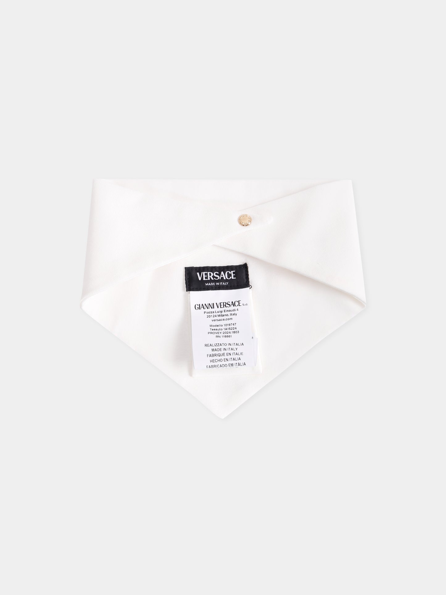 Set tutina avorio e rosa con Medusa per neonata,Versace,1020944 1A15224 2PW30