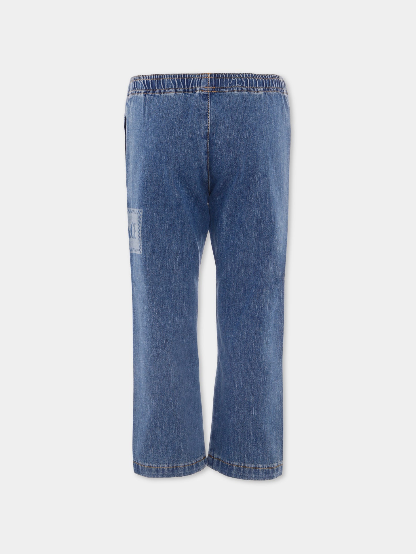 Jeans con '90s vintage logo per bambini,Versace,1021063 1A15378 1D190