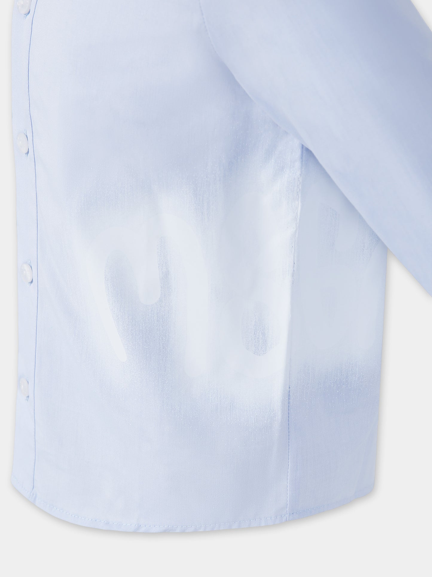 Light blue shirt for boy with logo