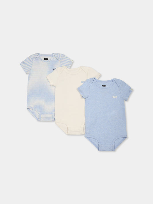 Set body multicolor per neonato con logo,Levi's Kids,6EK340 W0E