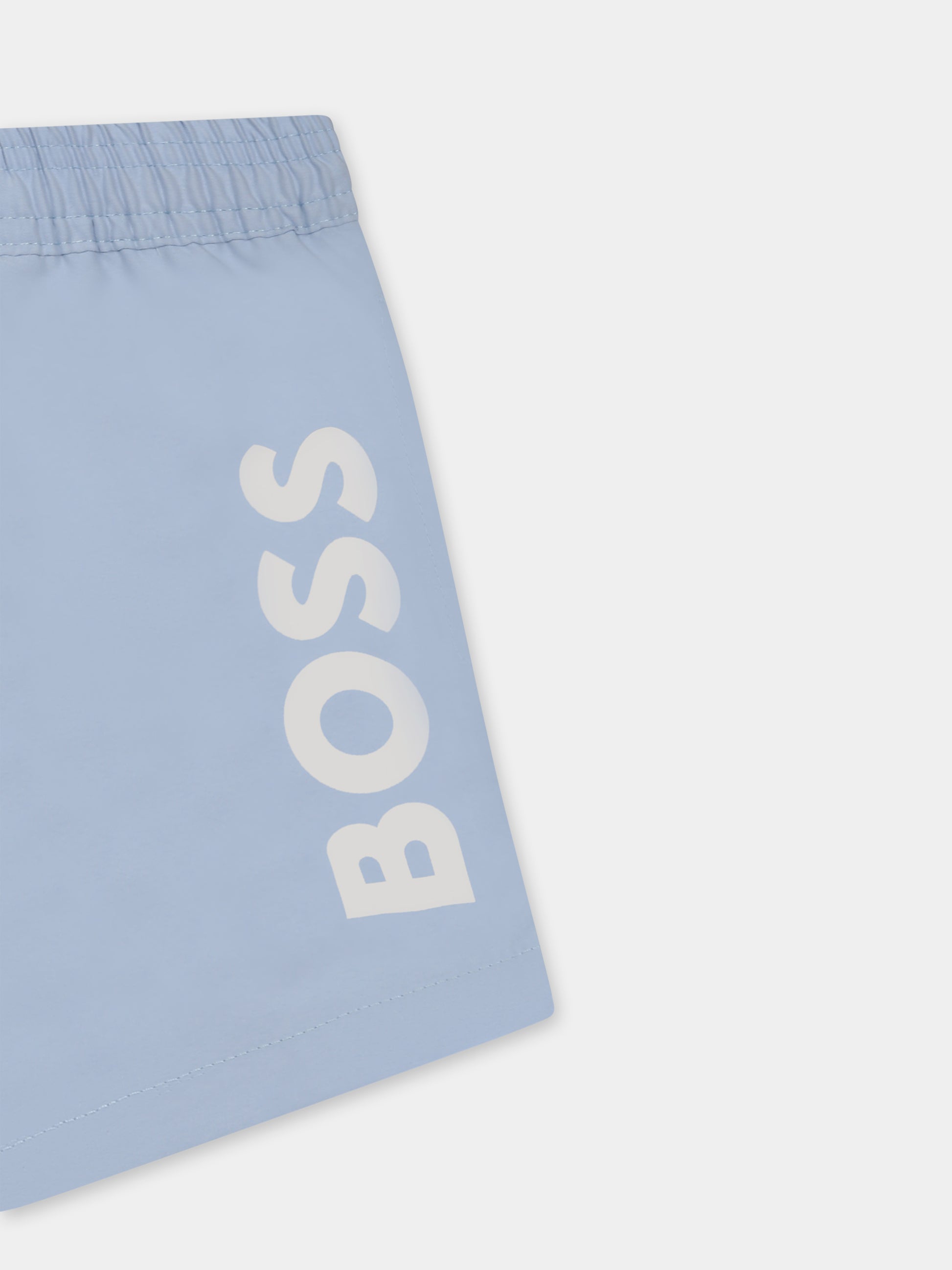 Boxer mare celeste per neonato con logo,Boss,J50569 783