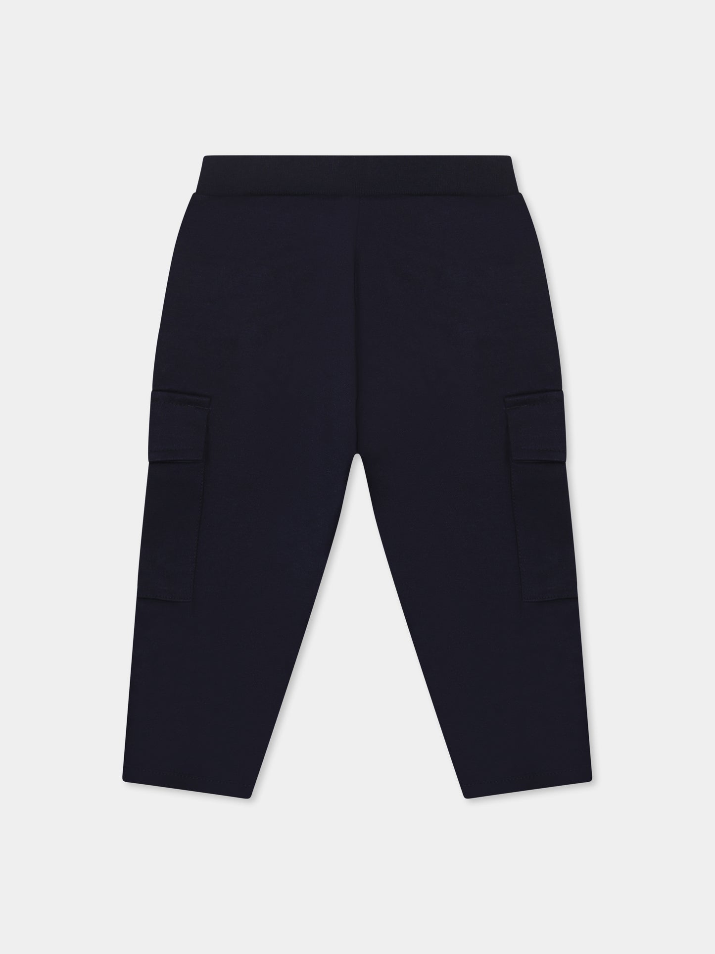 Pantaloni cargo blu per neonato,Boss,J50577 849