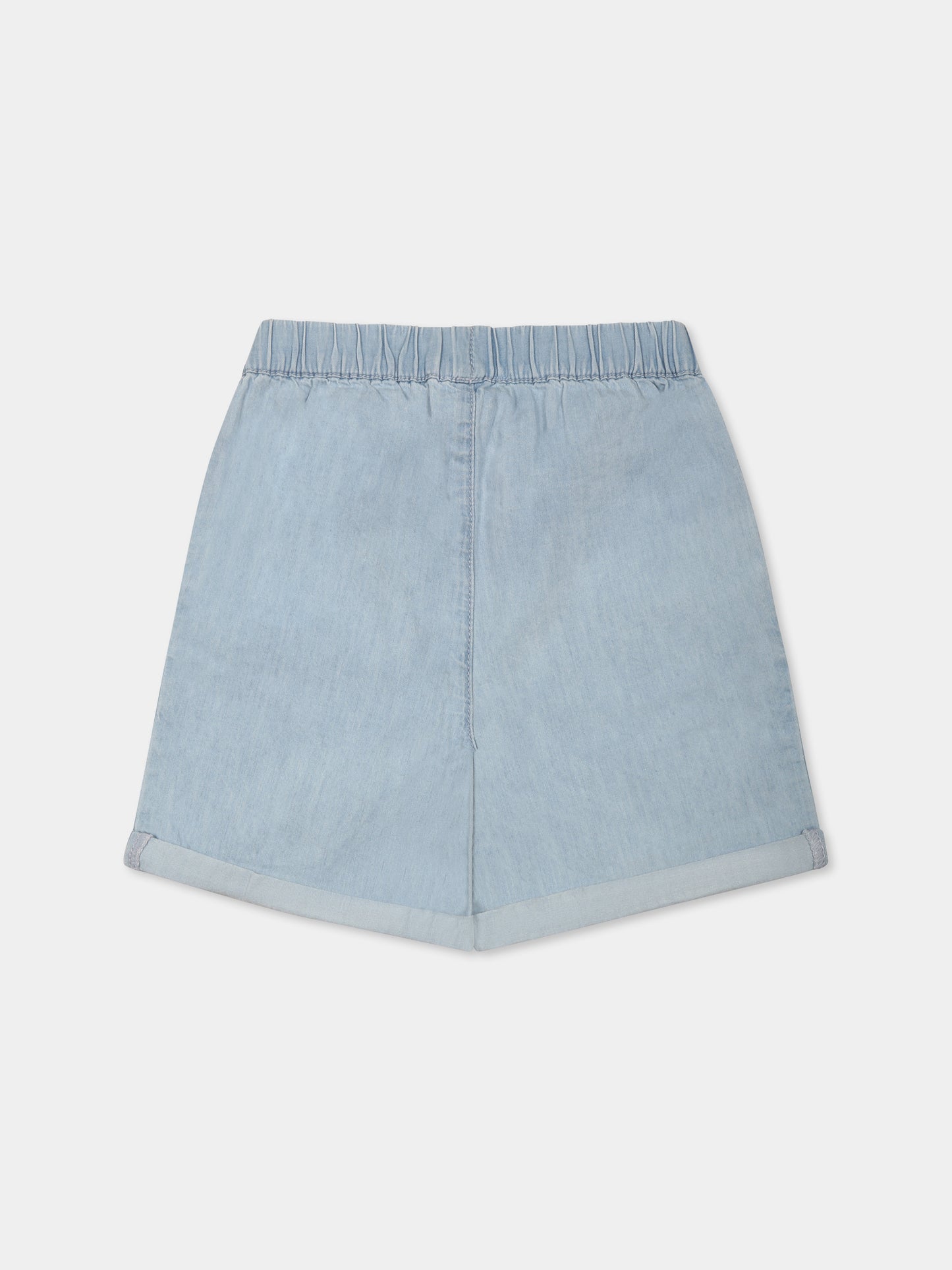 Shorts denim per neonato con logo,Carrement Beau,Y30144 Z10