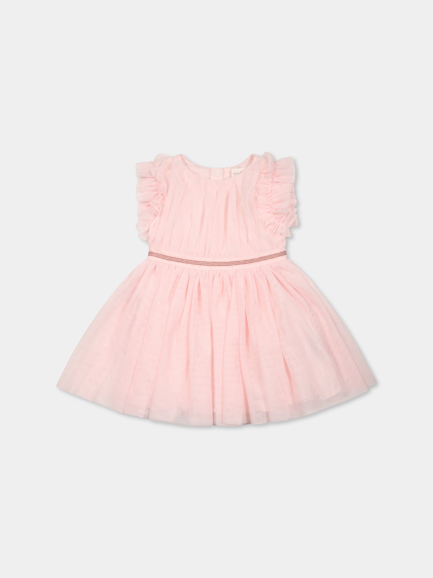 Vestito rosa per neonata,Carrement Beau,Y30165 43B