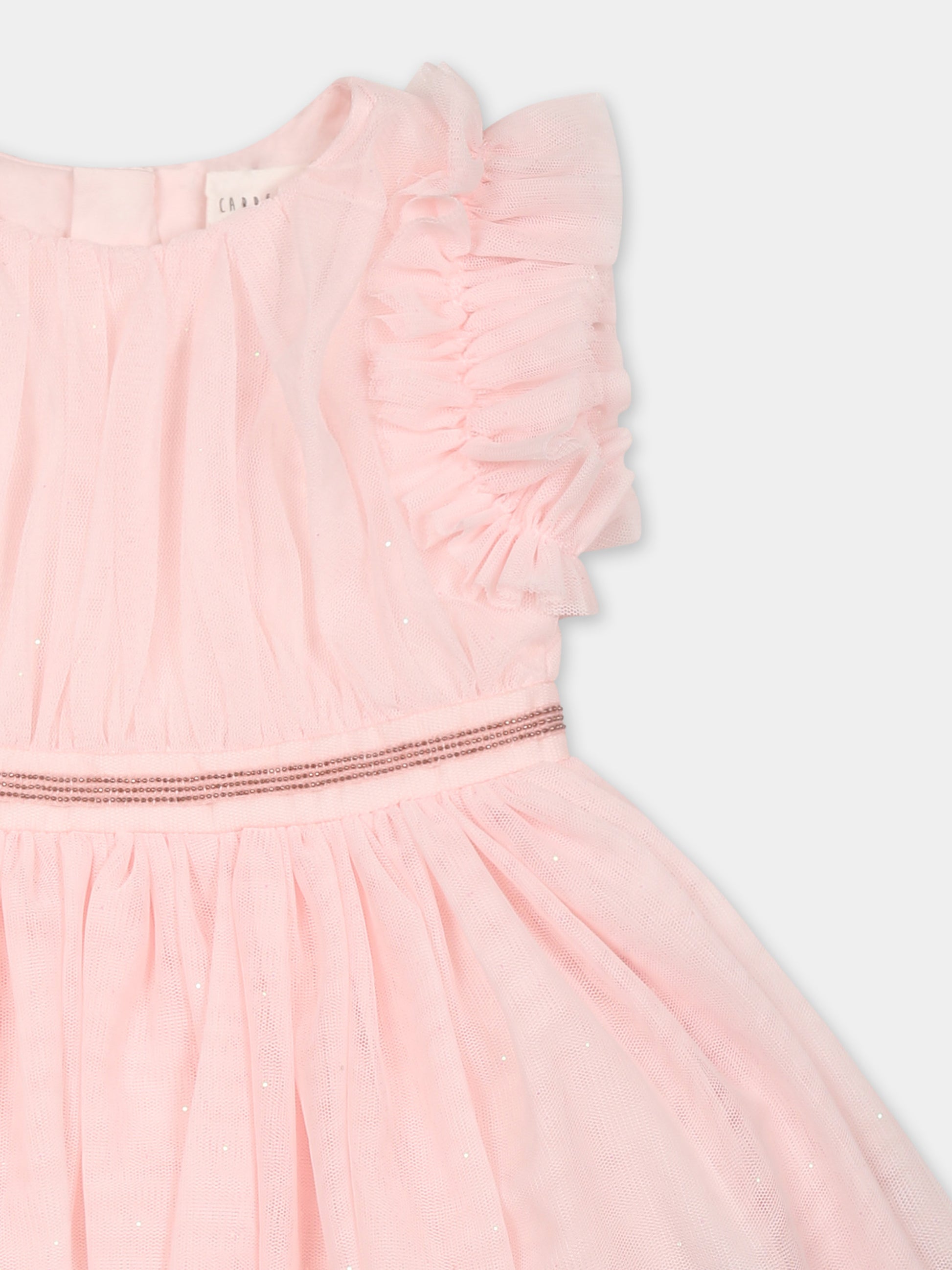 Vestito rosa per neonata,Carrement Beau,Y30165 43B