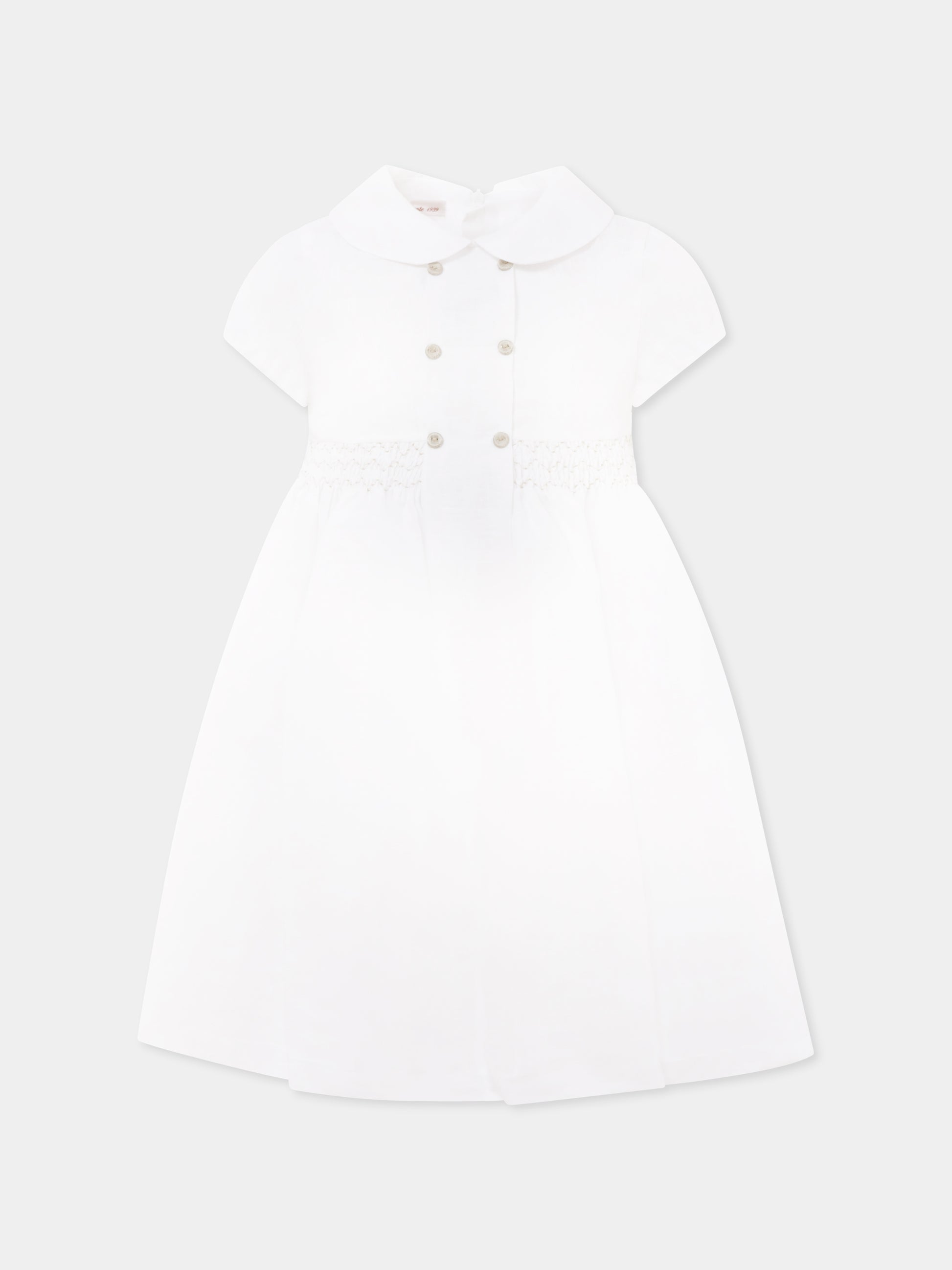 Vestito bianco per bambina,Mercadante 1939,M004 BIANCO