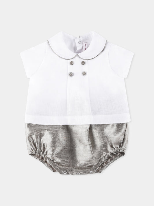 Pagliaccetto beige per neonato,Mercadante 1939,MP010 MARRONE