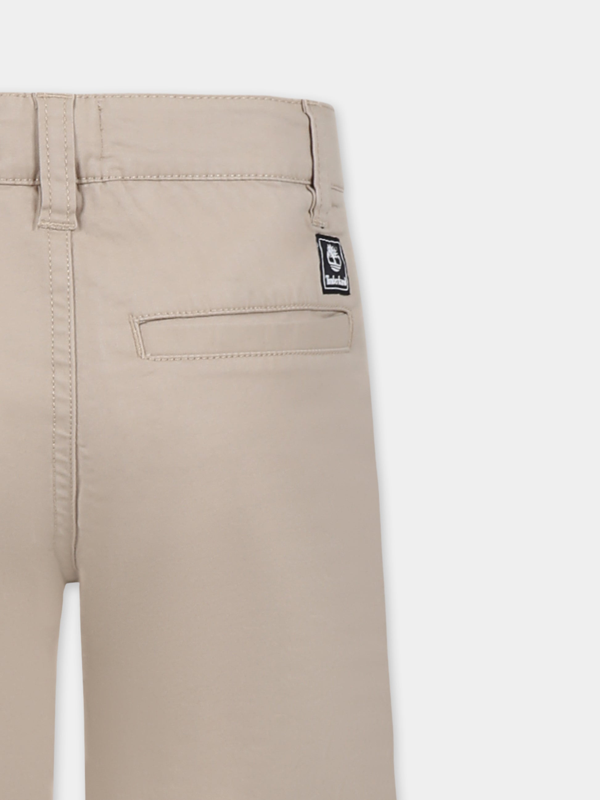 Shorts beige per bambino,Timberland,T60071 252