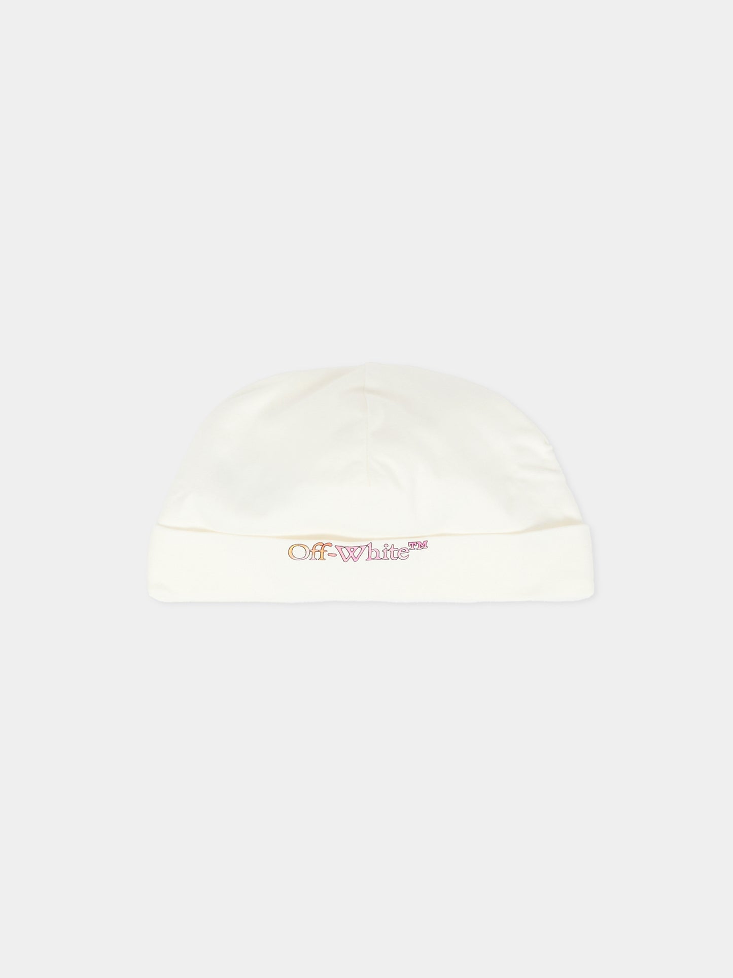 Set tutine avorio per neonata con logo,Off White,OG2X006F25JER0010184