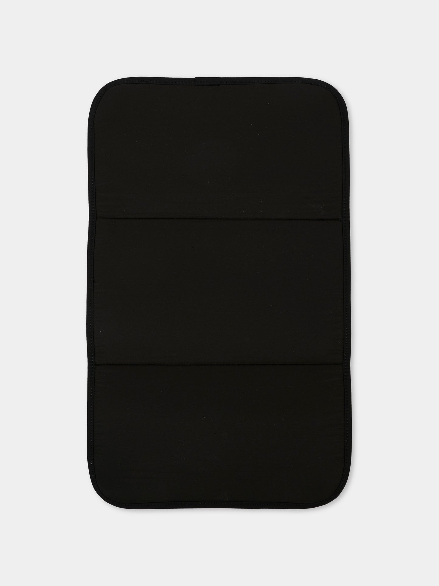 Borsa mamma nera per neonati con logo bianco,Boss,J52679 09B