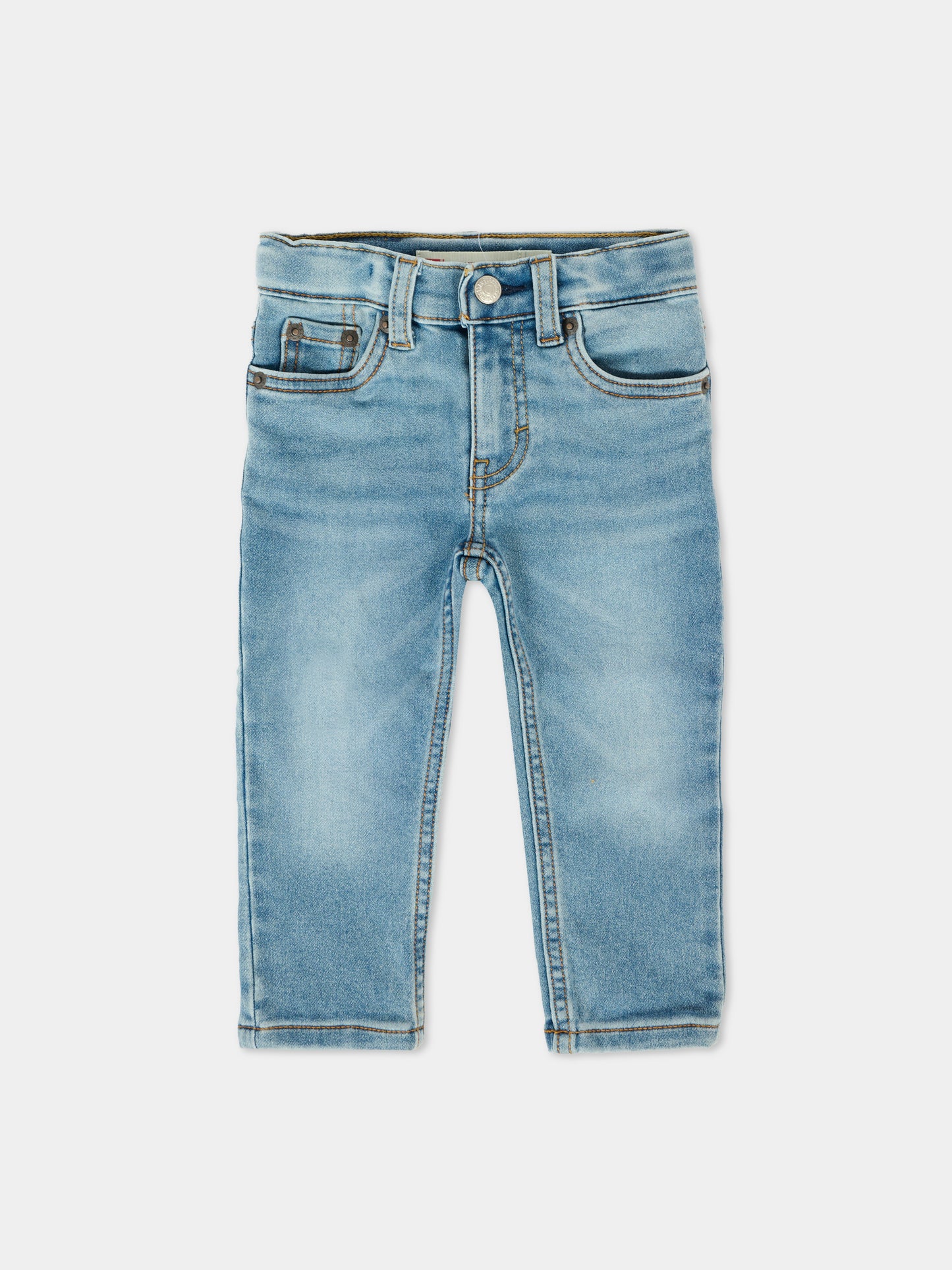 Jeans denim 514 per neonato con logo,Levi's Kids,6EM313 MDK