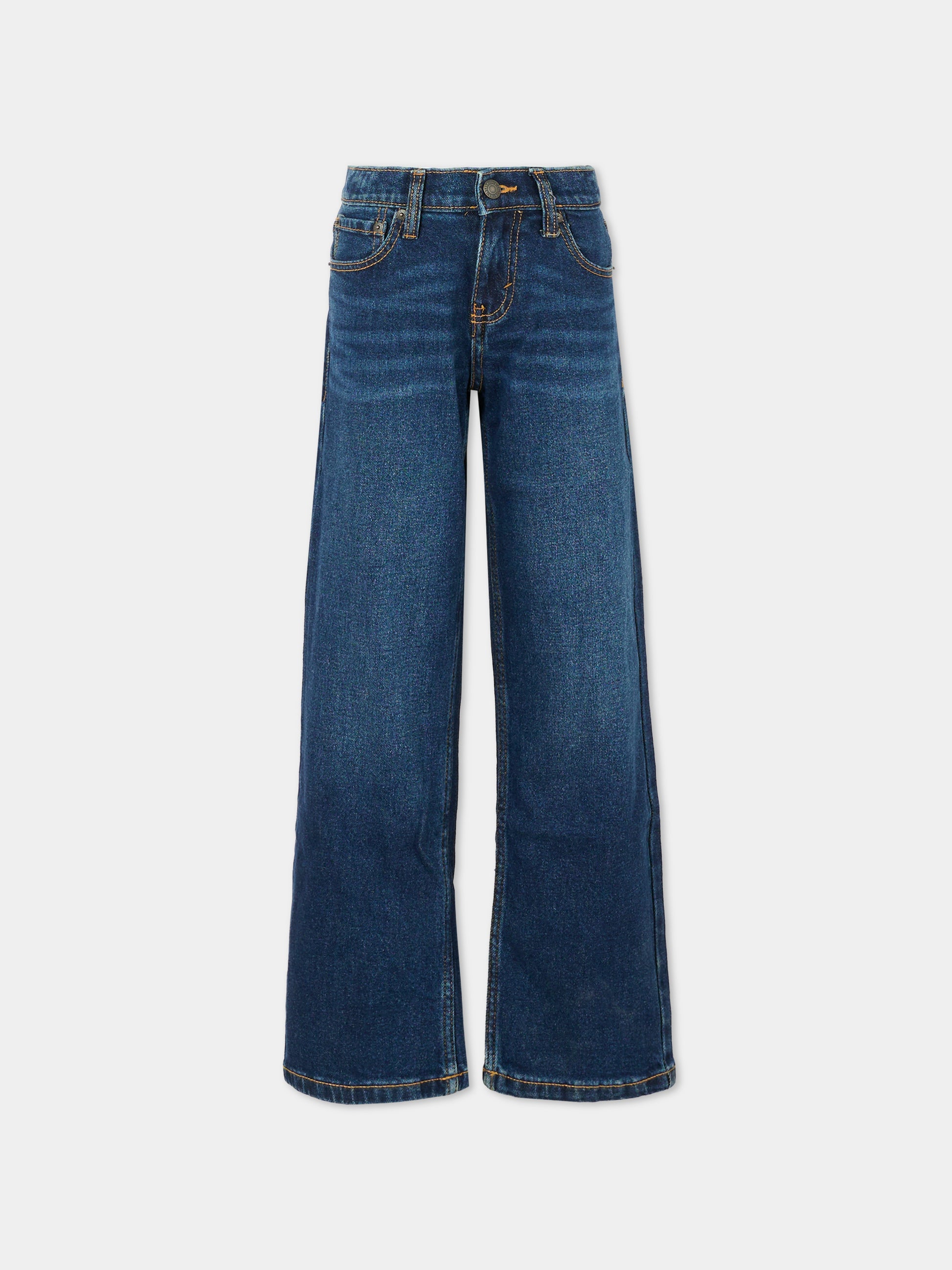 Jeans denim 555 per bambino con logo,Levi's Kids,9EN331 DAE