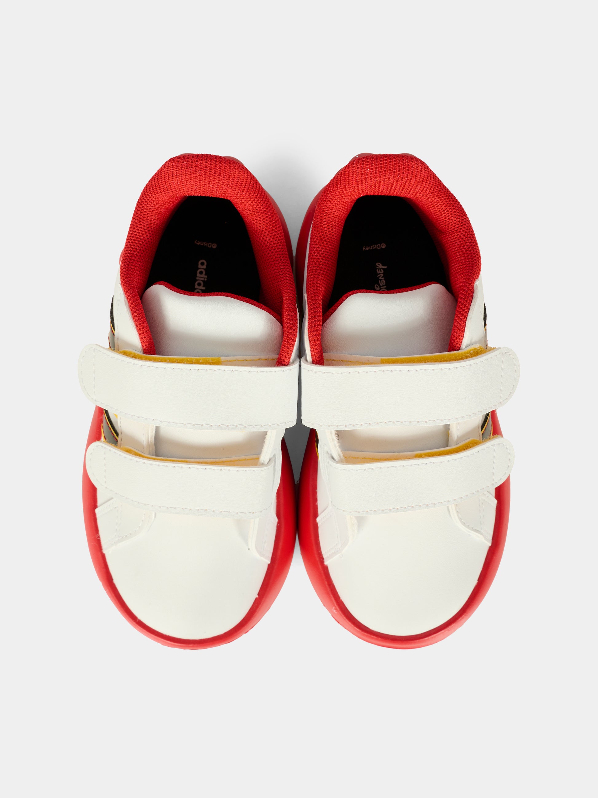 Sneakers Grand Court Mickey bianche per neonato e bambino con Topolino,Adidas,JQ8070