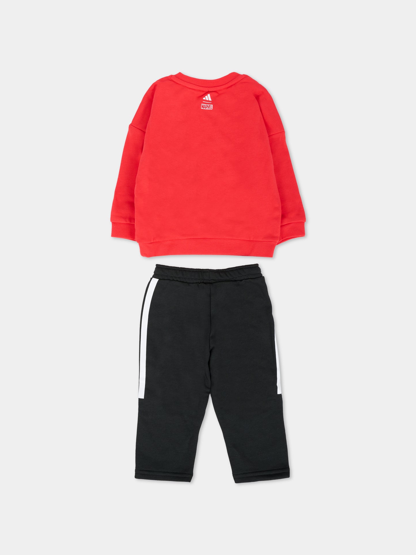 Completo rosso per neonato con Spiderman,Adidas,JV7371