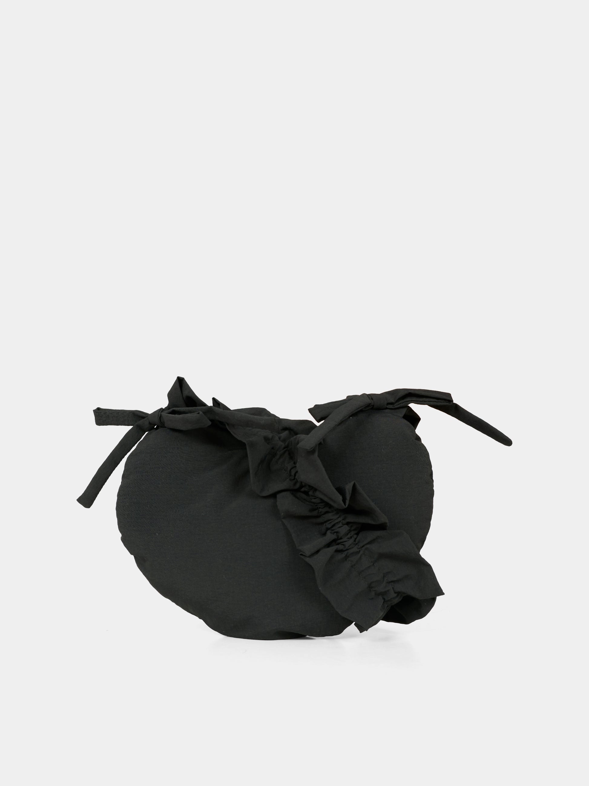 Borsa nera per bambina con fiocchi,Simonetta,SX0A28 N0294 930