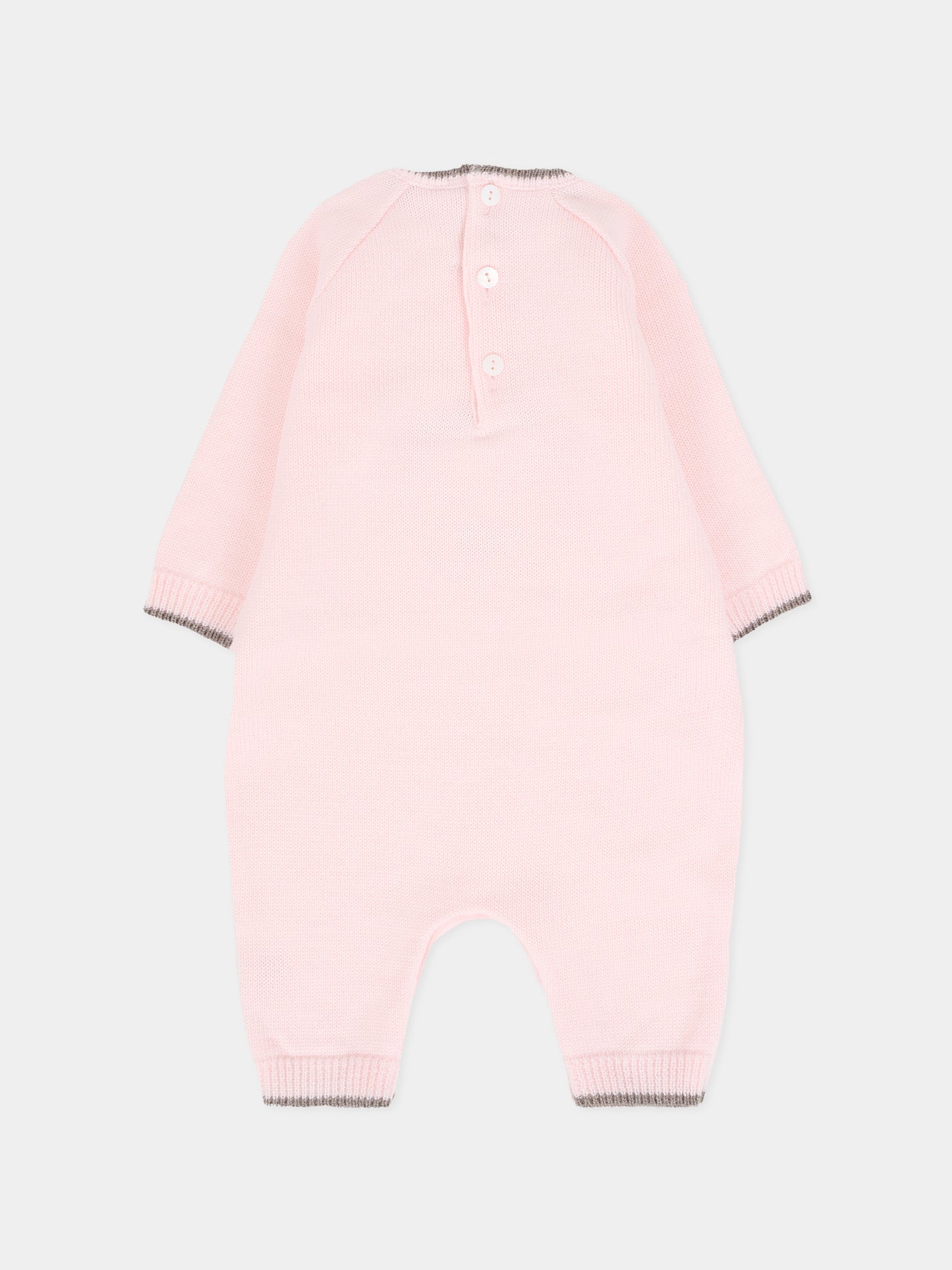 Tutina rosa per neonata con orso,Little Bear,2110 CIPRIA/TORTORA