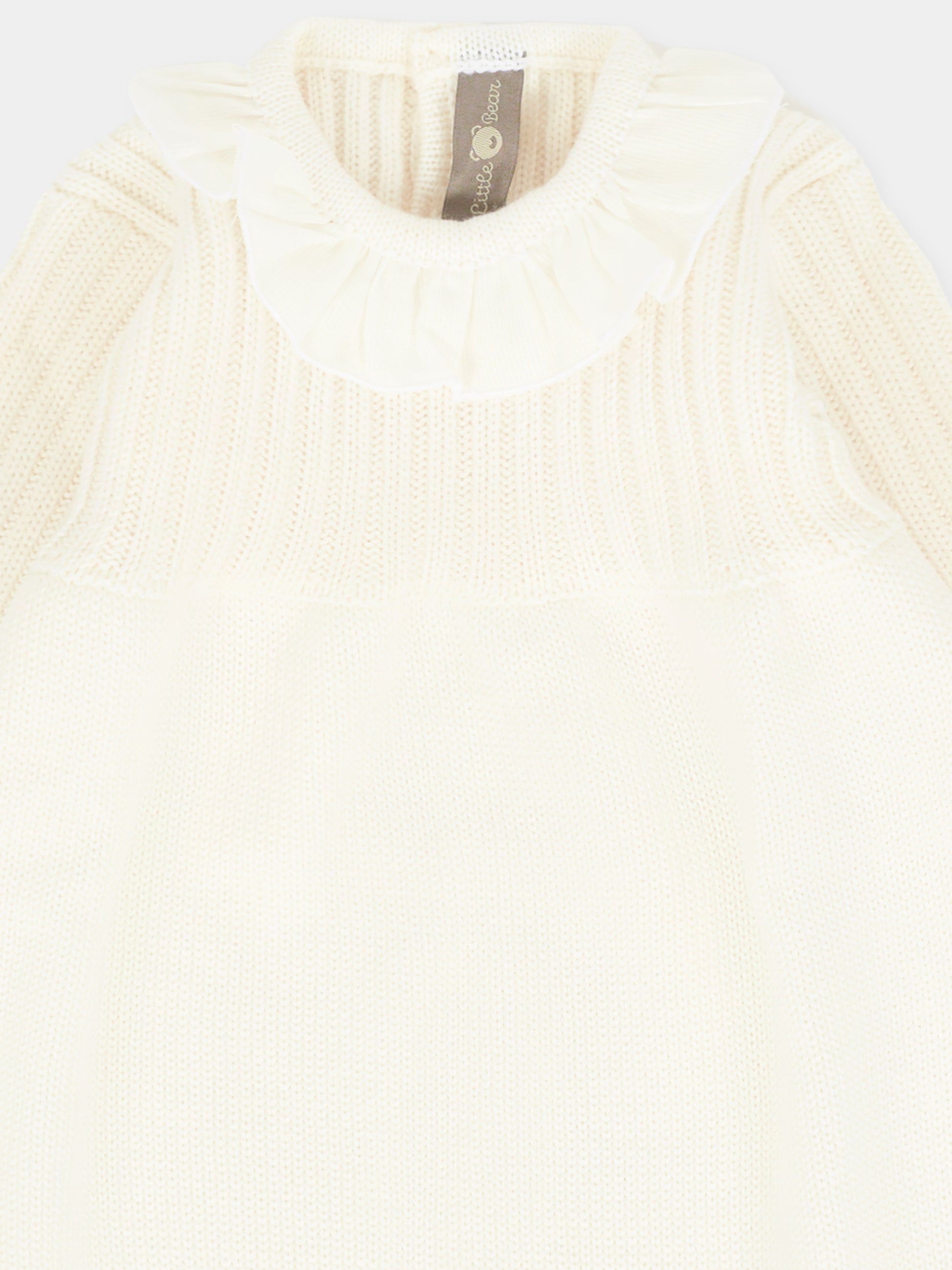 Vestito avorio per neonata,Little Bear,2003 LATTE