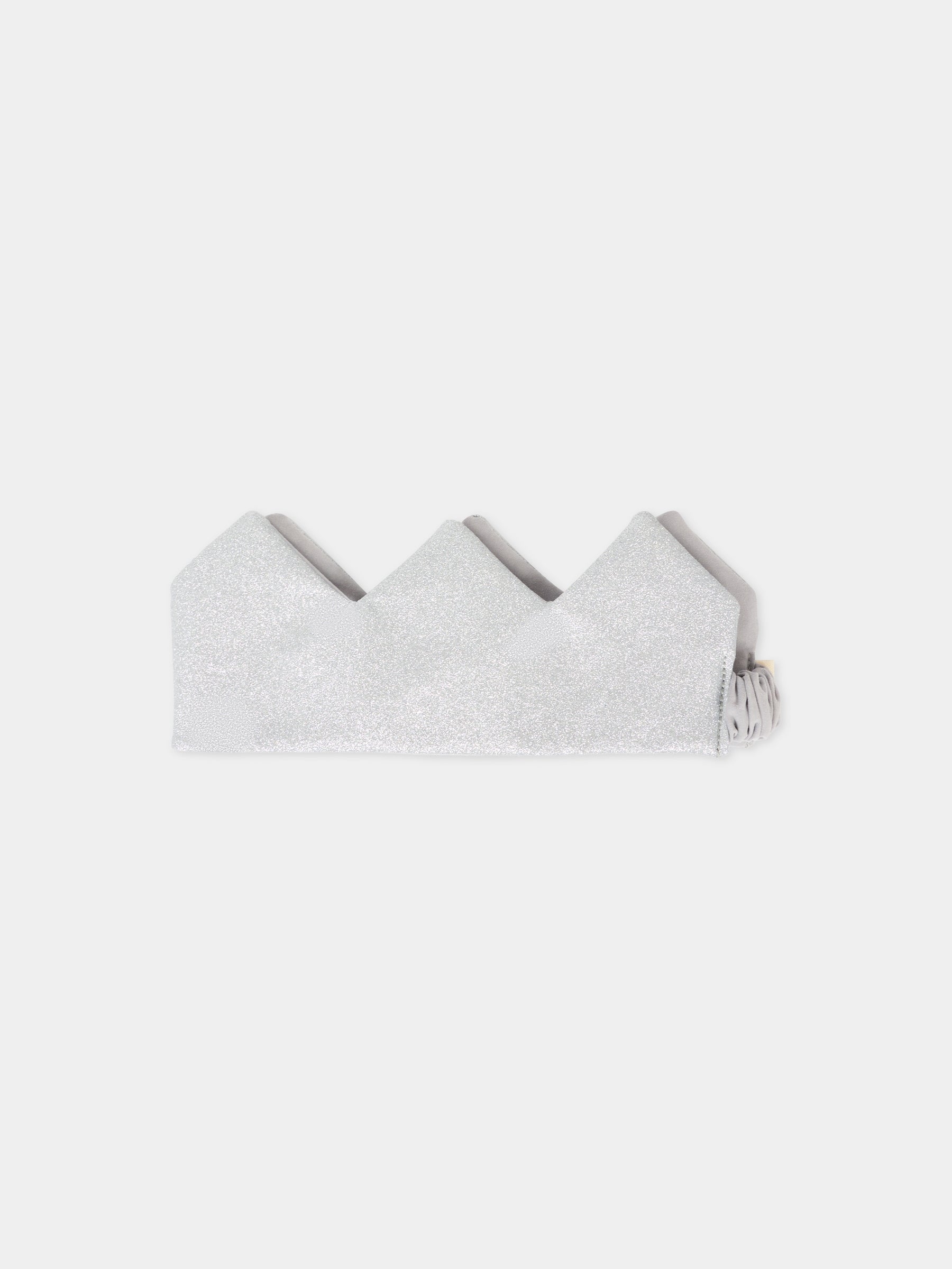 Fascia per capelli argento per neonata,Mayoral,10029 052