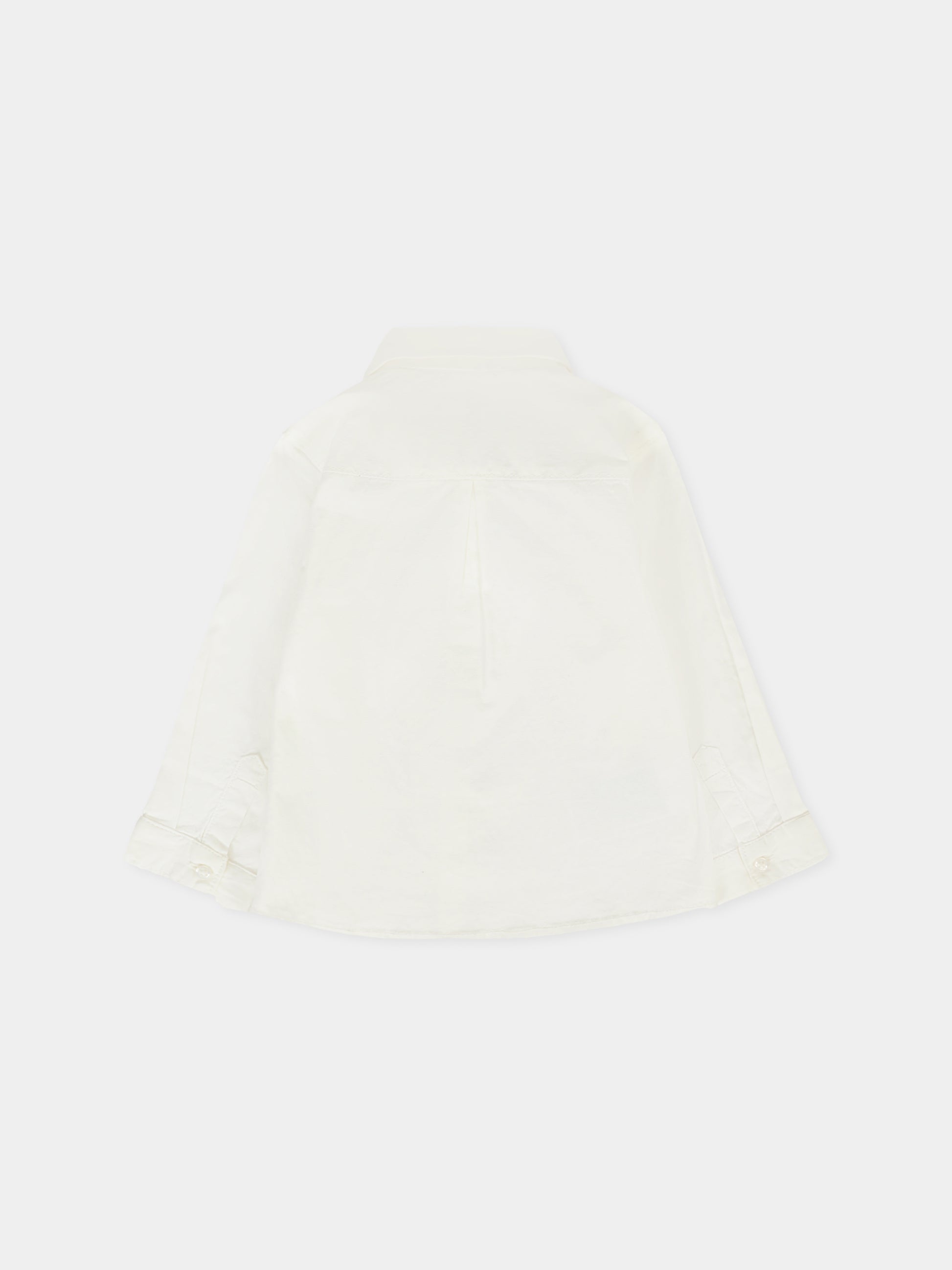 Camicia avorio per neonato con papillon,Mayoral,2111 055