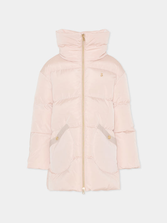Piumino rosa per bambina,Herno Kids,PI000191G 20045 4000