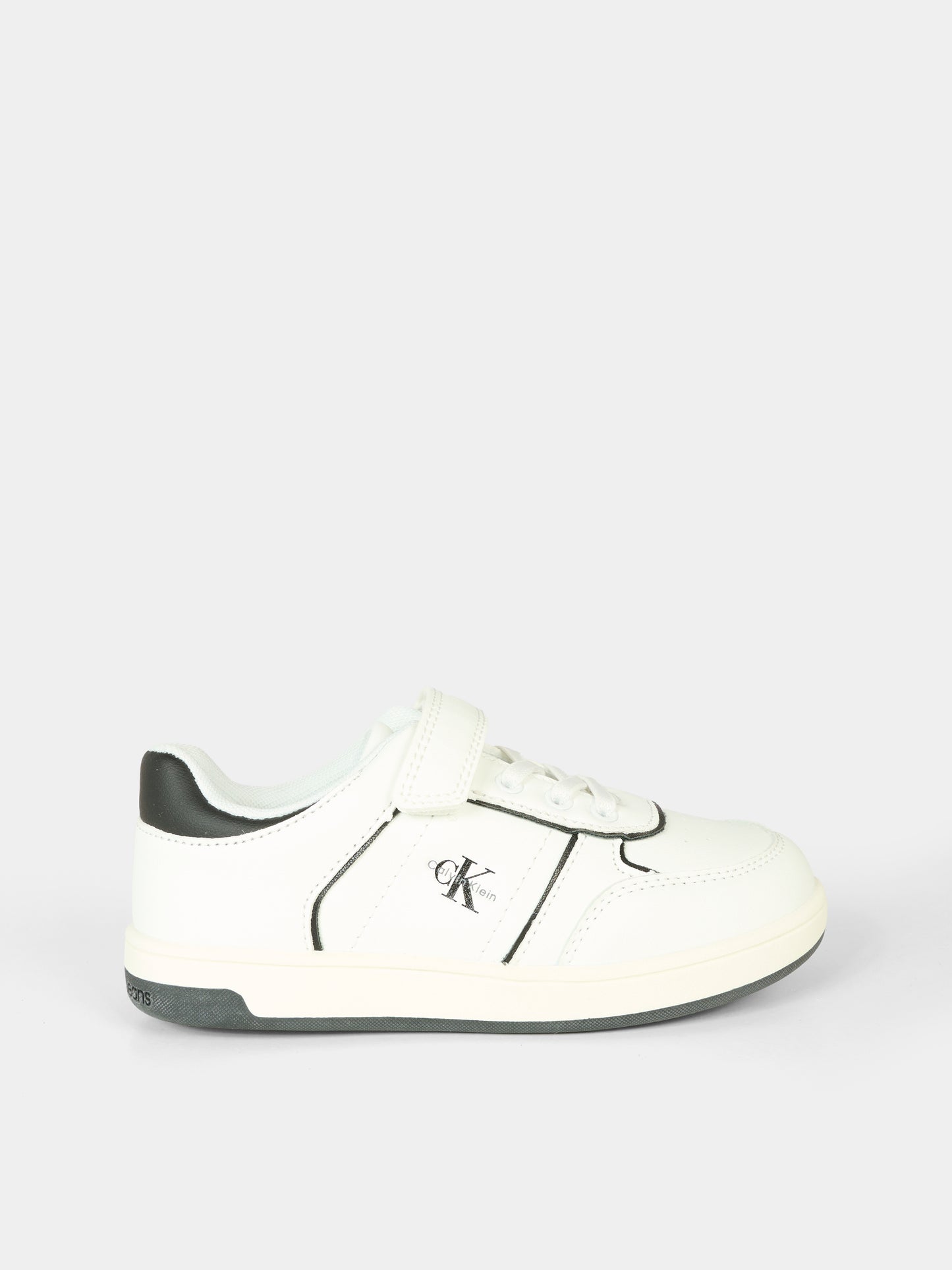 Sneakers bianche per bambino,Calvin Klein Kids,V1X9 83148 1355X002