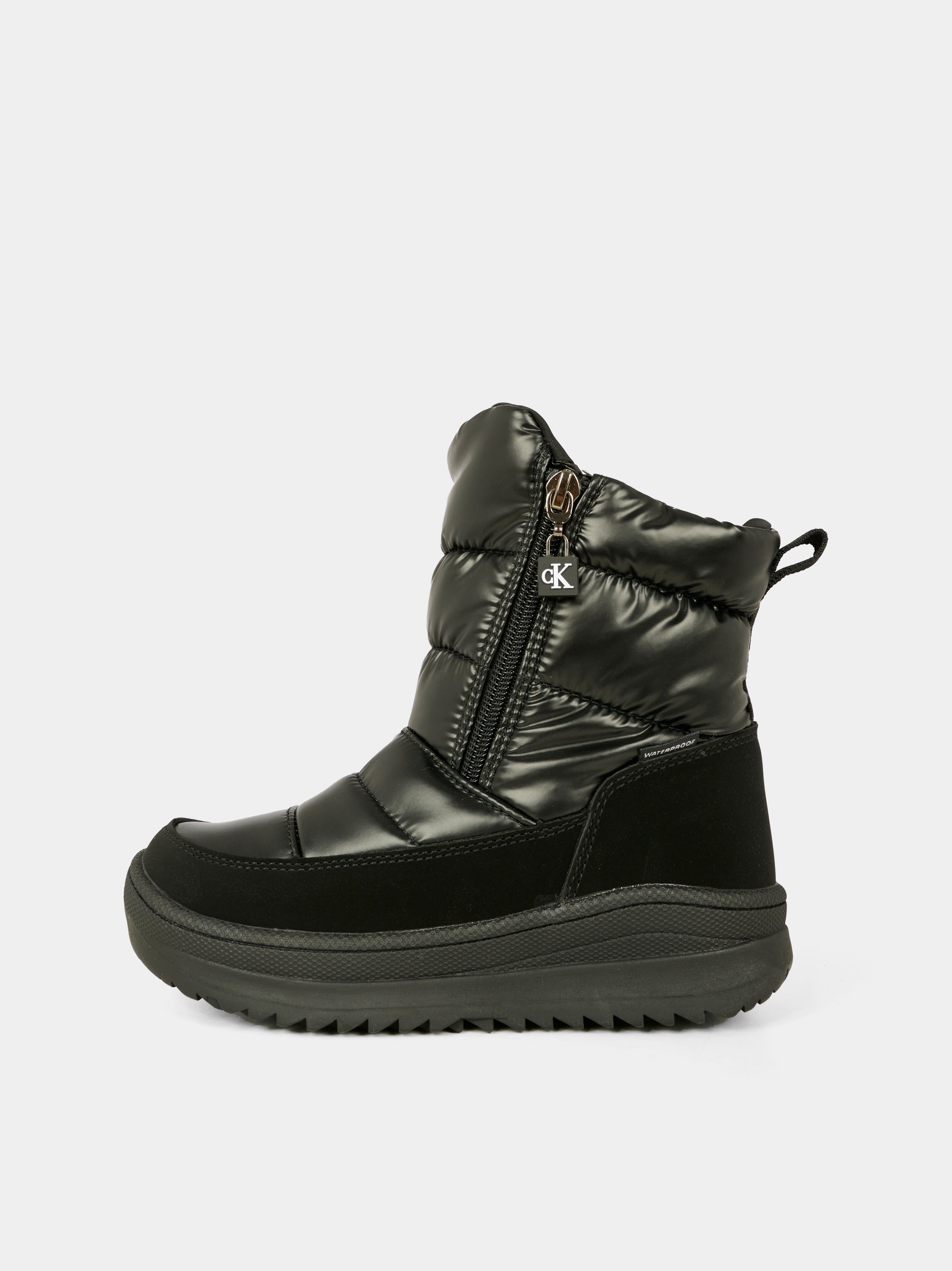 Stivali da neve neri per bambini,Calvin Klein Kids,V3A5 83140 1862999