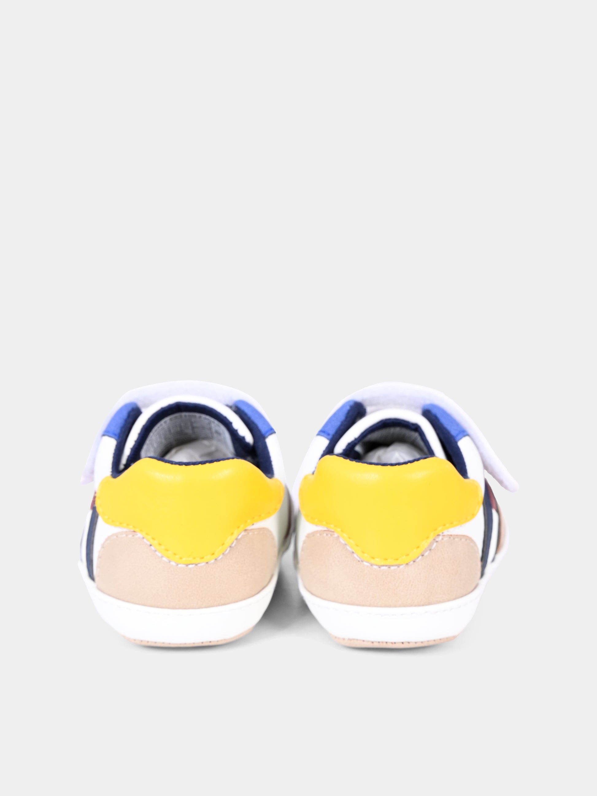 Sneakers multicolor per neonato con logo,Tommy Hilfiger Junior,T0B9 34056 1755Y913